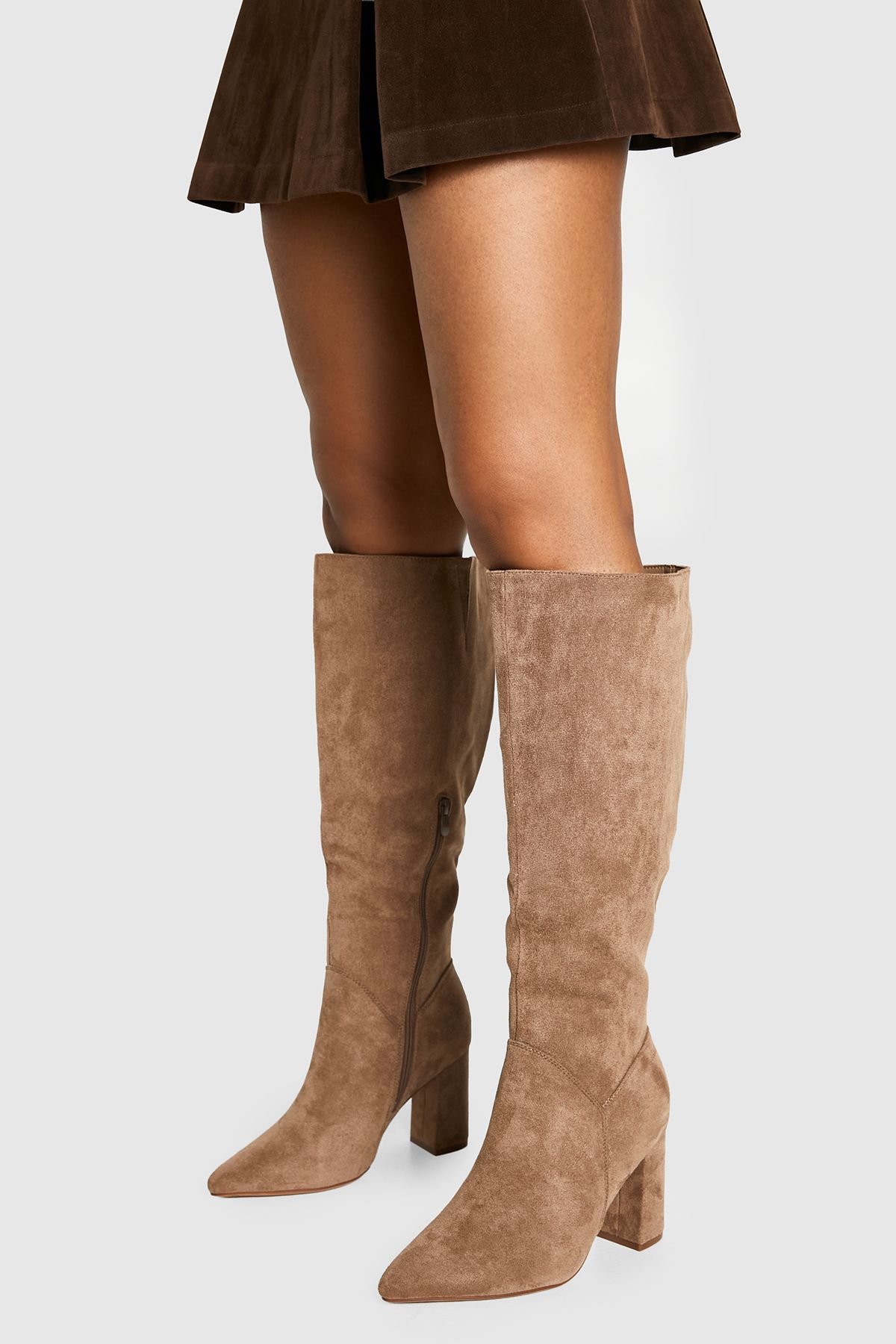 Bottes twal - Beige - Pied large