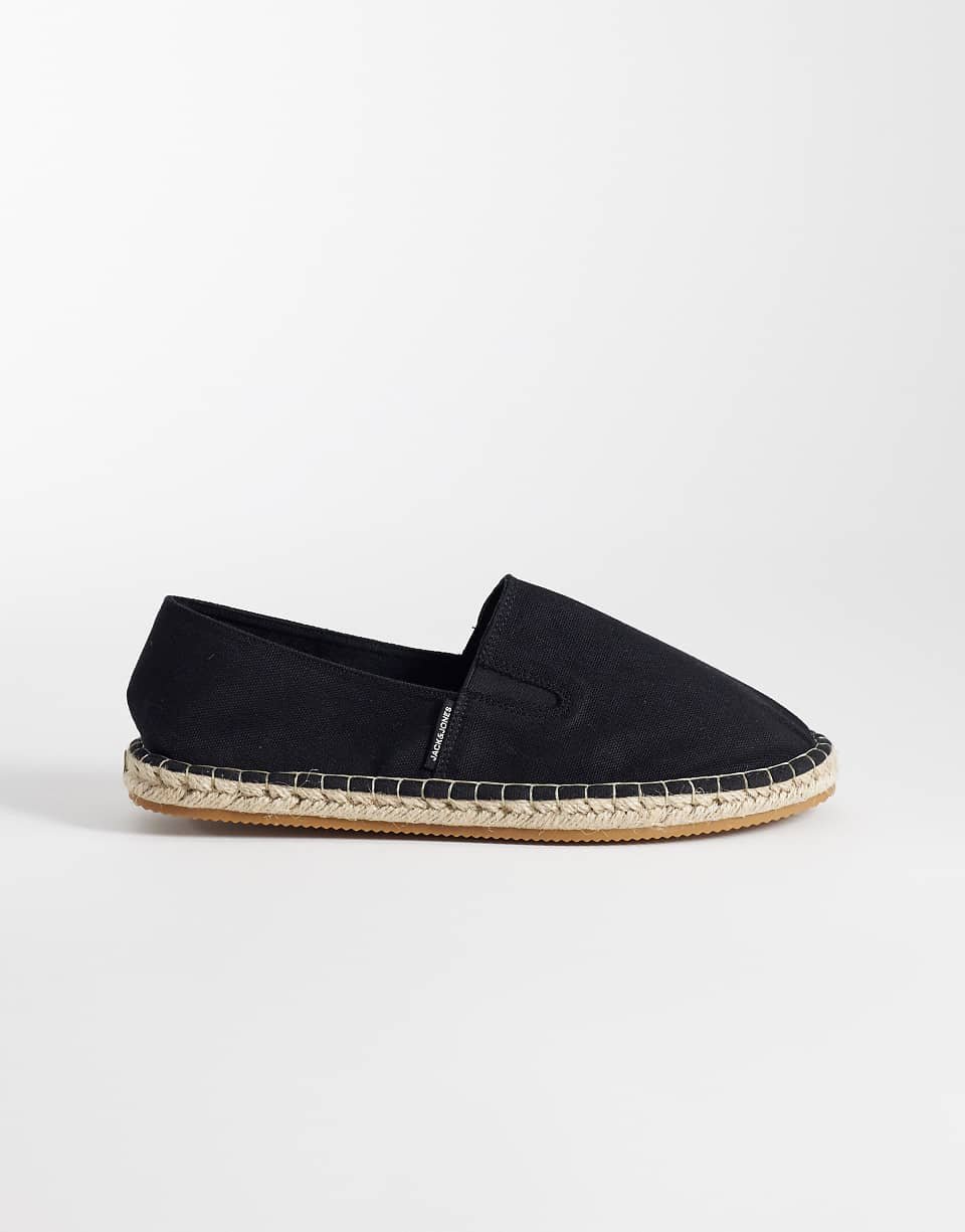 Sandales style espadrilles - Noir