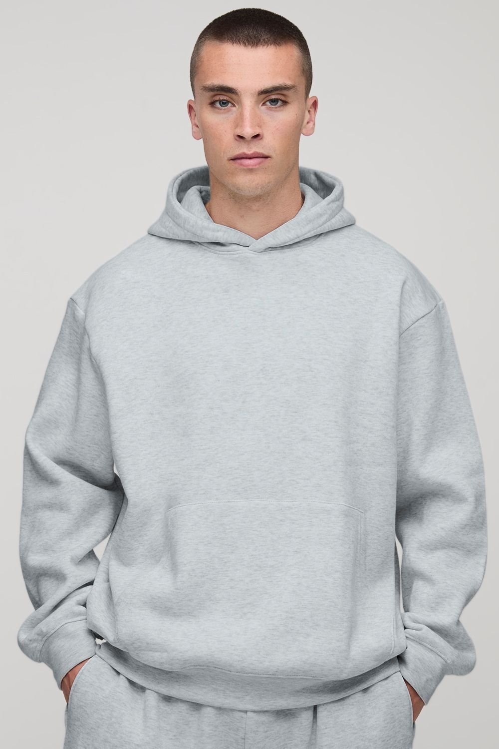 Hoodie basique oversize à enfiler