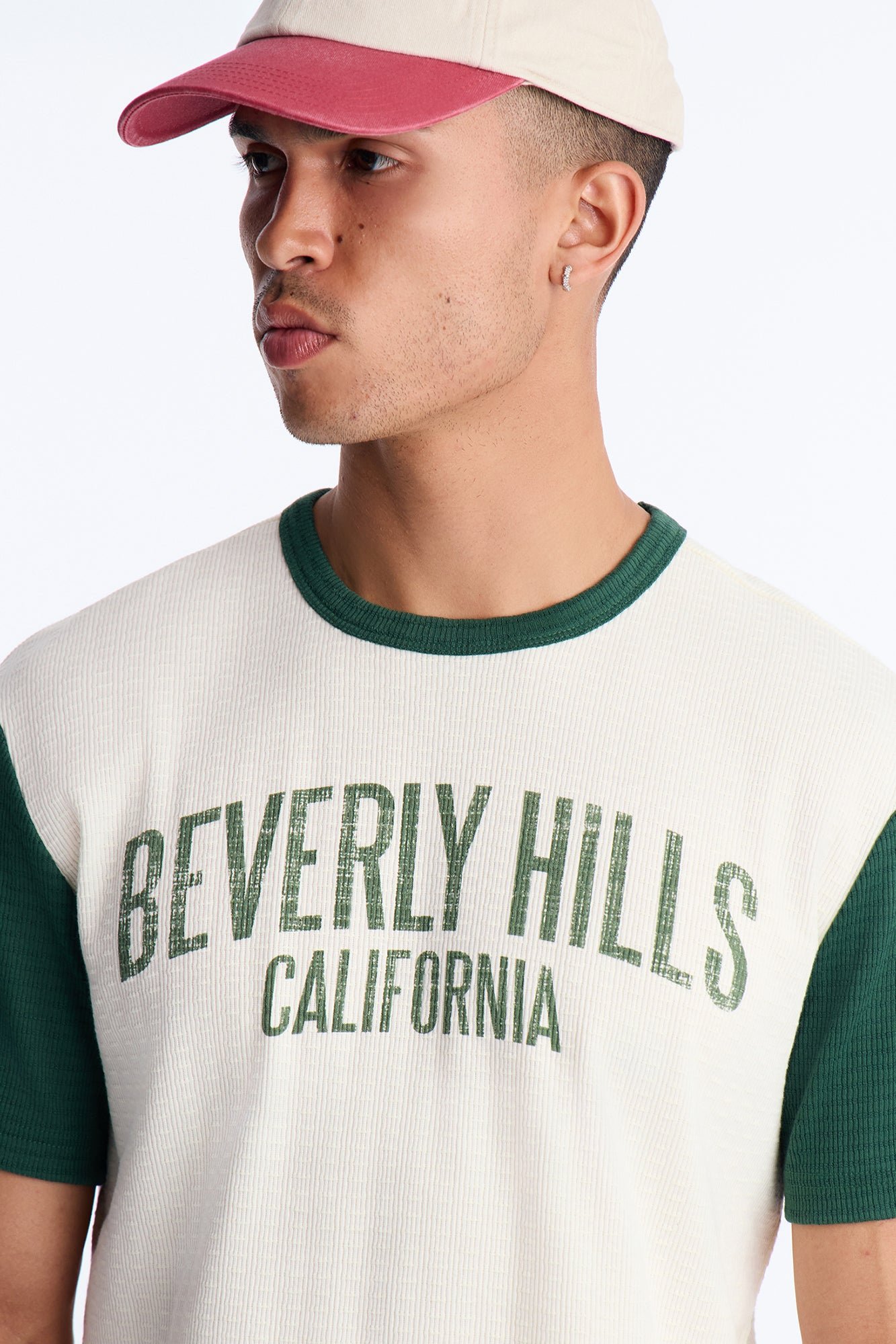 T-shirt kmam qsar « Beverly Hills California »