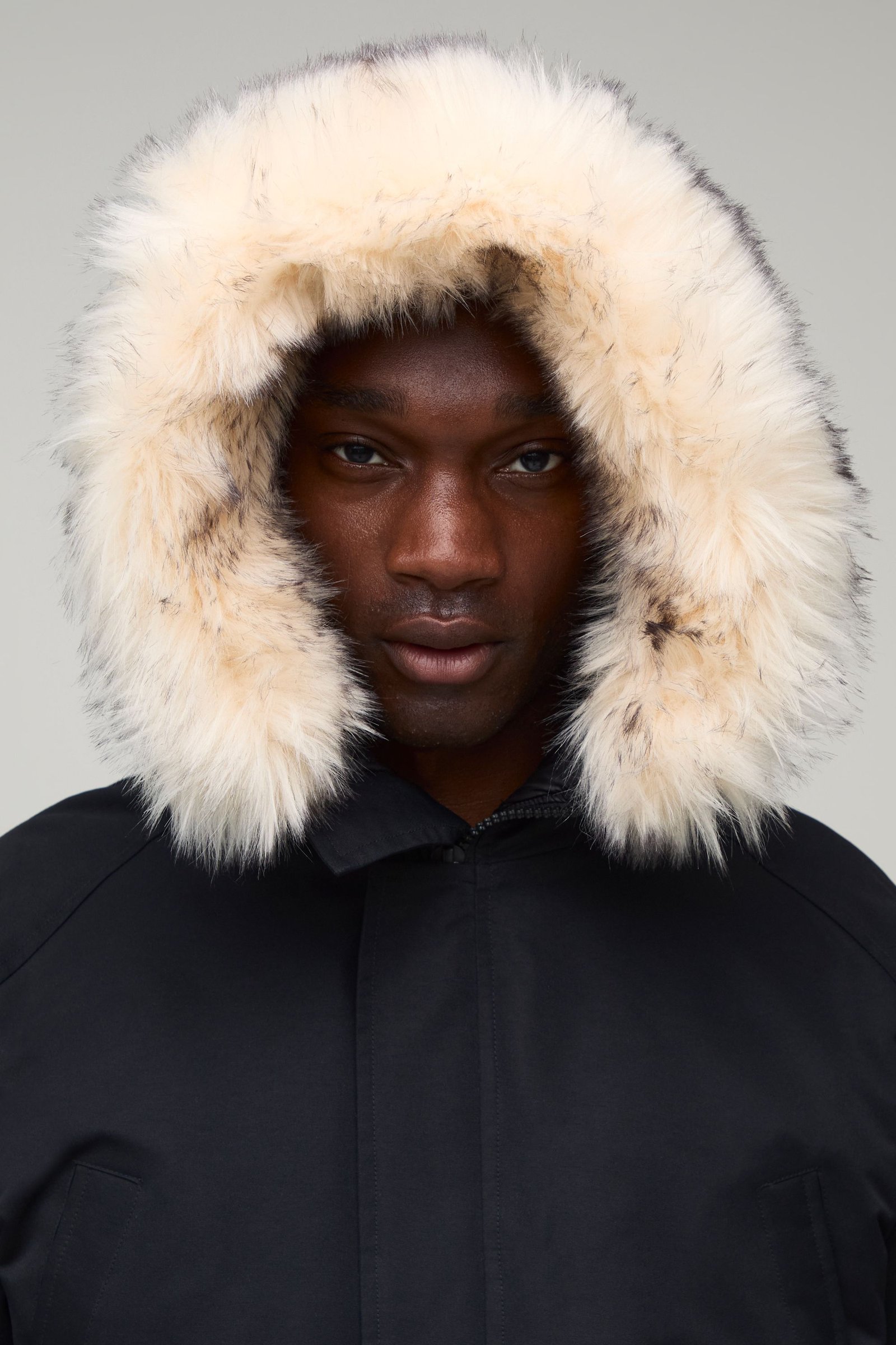 Parka twila b capuche w bordure - Tall