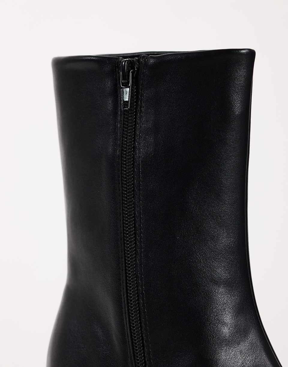 Kiki bottines b talon cône, lon k7al