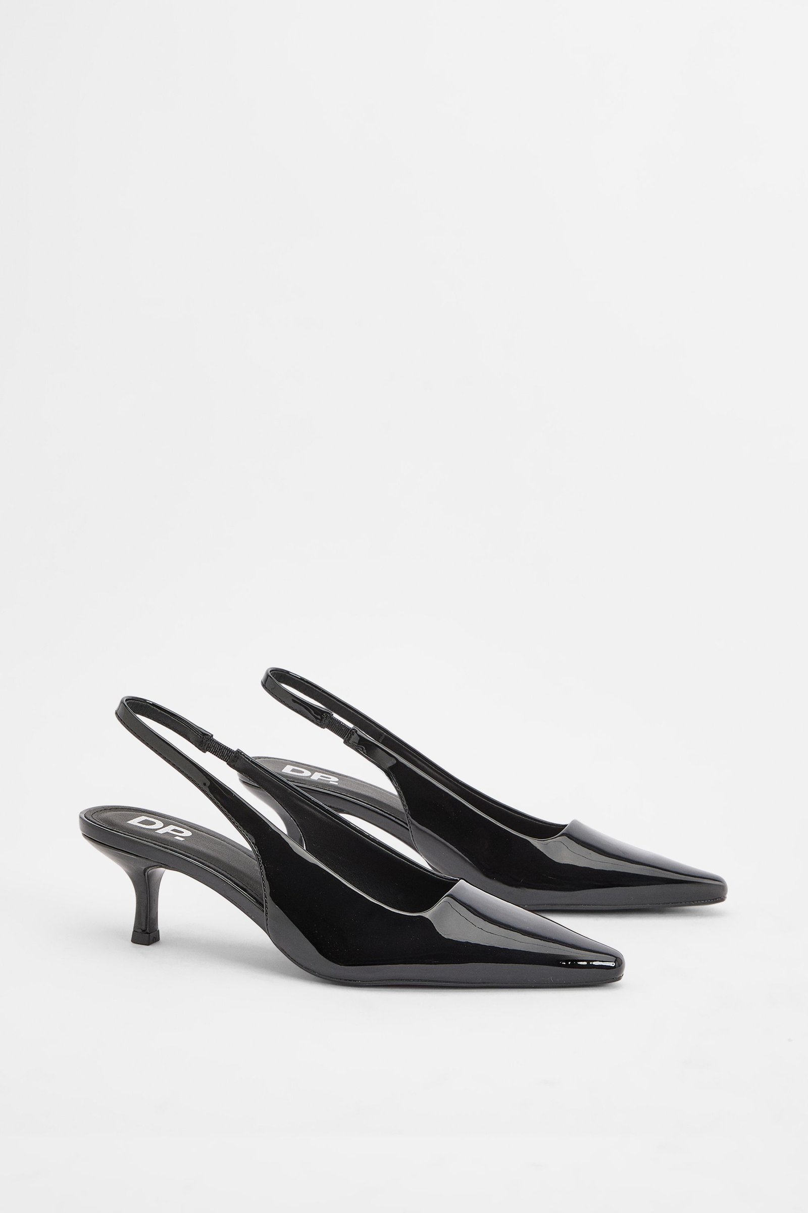 Escarpins vernis b bride mn lor w talon sghir