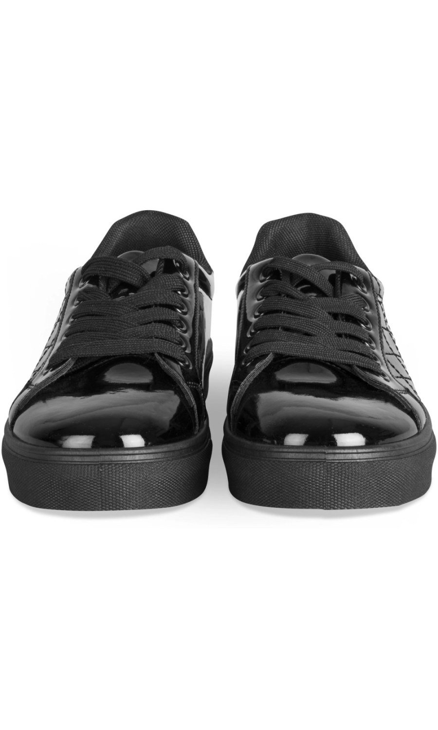 Baskets vernies matelassées k7el
