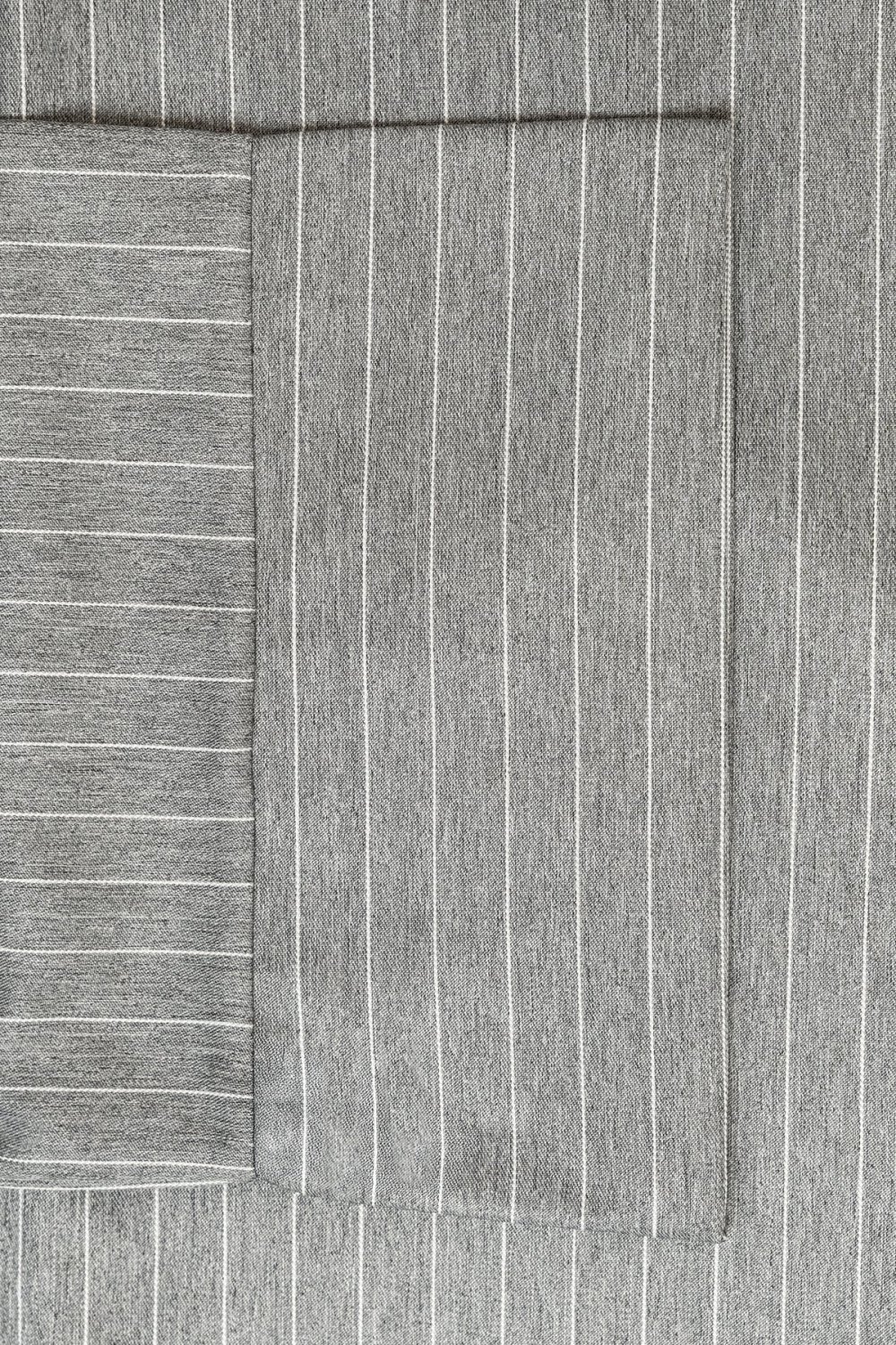 Striped kimono abaya - Grey