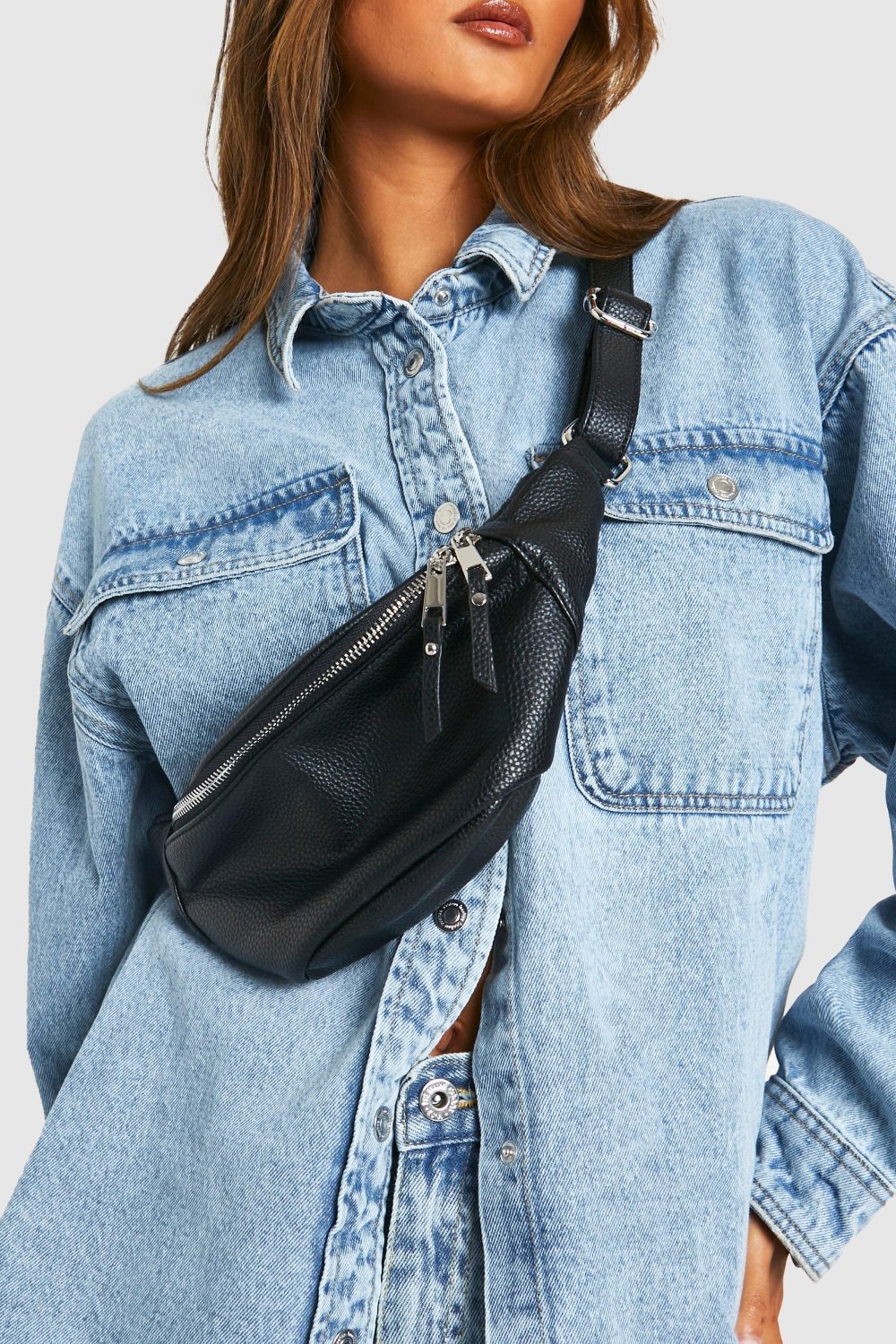 Sac banane en similicuir