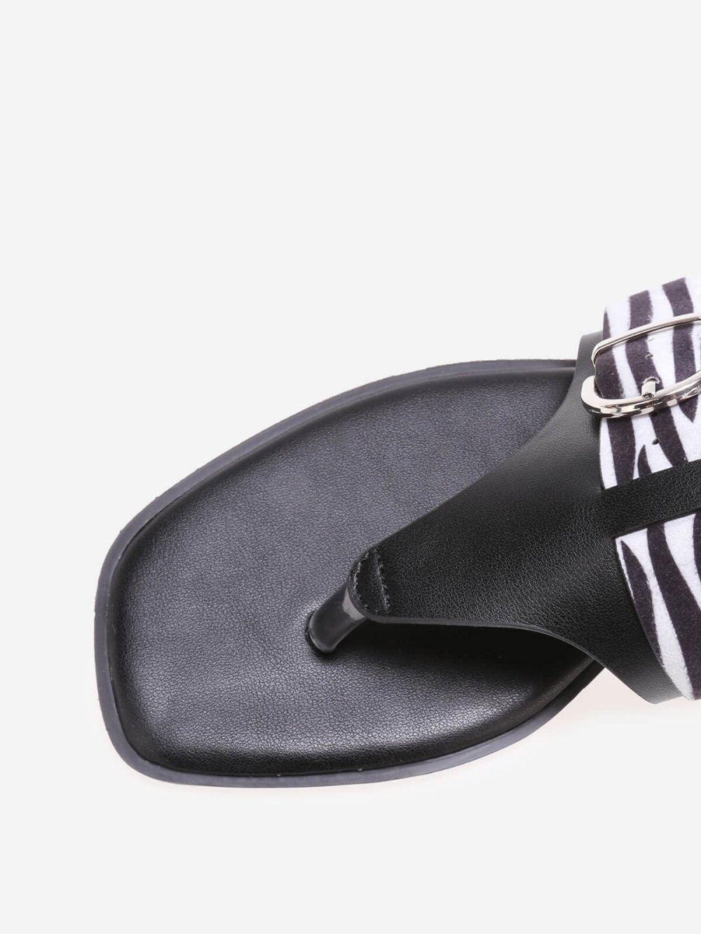 Tongs simili b bride léopard k7lin
