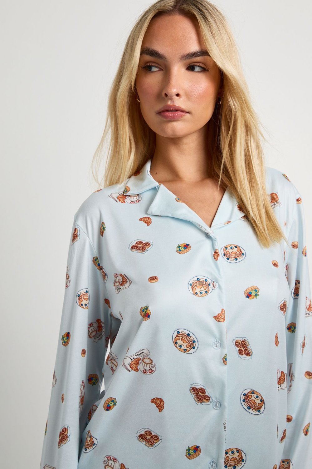 Pyjama chemise w sarwal b tsawer d ftour