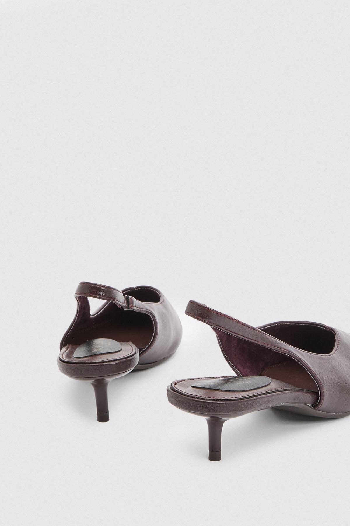 Escarpins b bride mn lor w talon sghir - Bordeaux