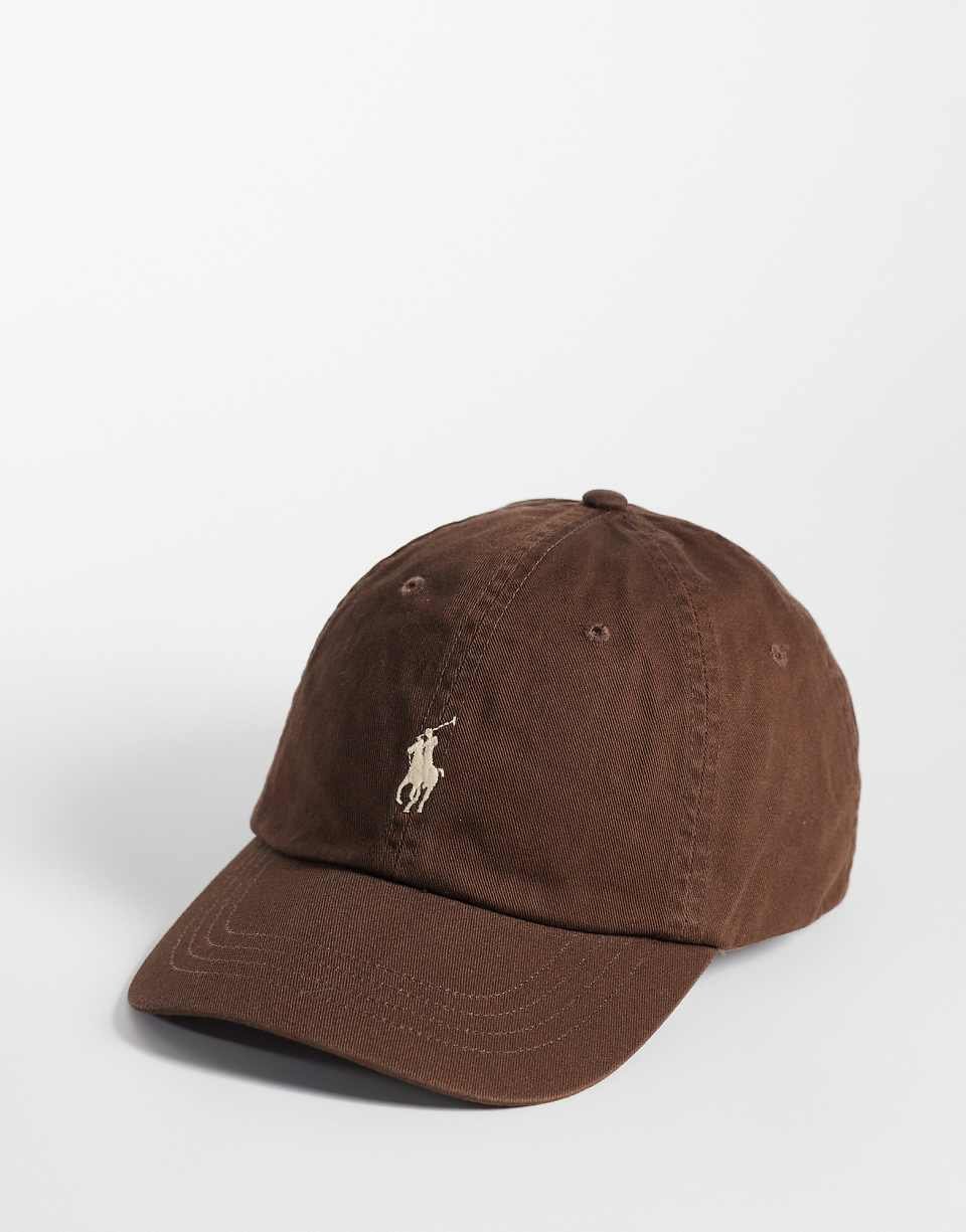 Casquette de baseball à logo icon en marron moyen