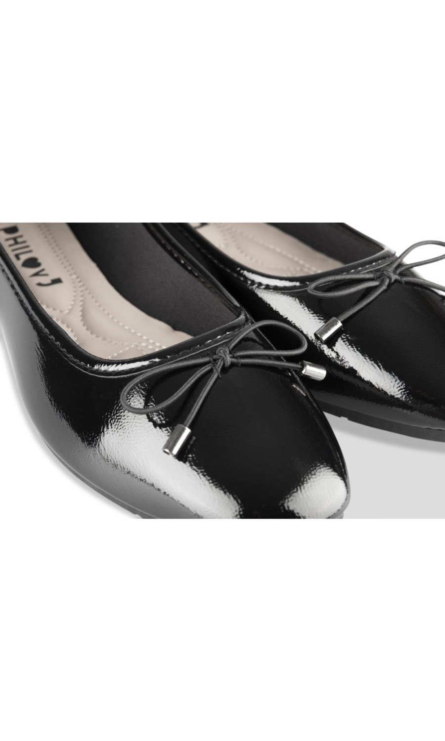 Ballerines vernies b fiyonka w liseré k7el