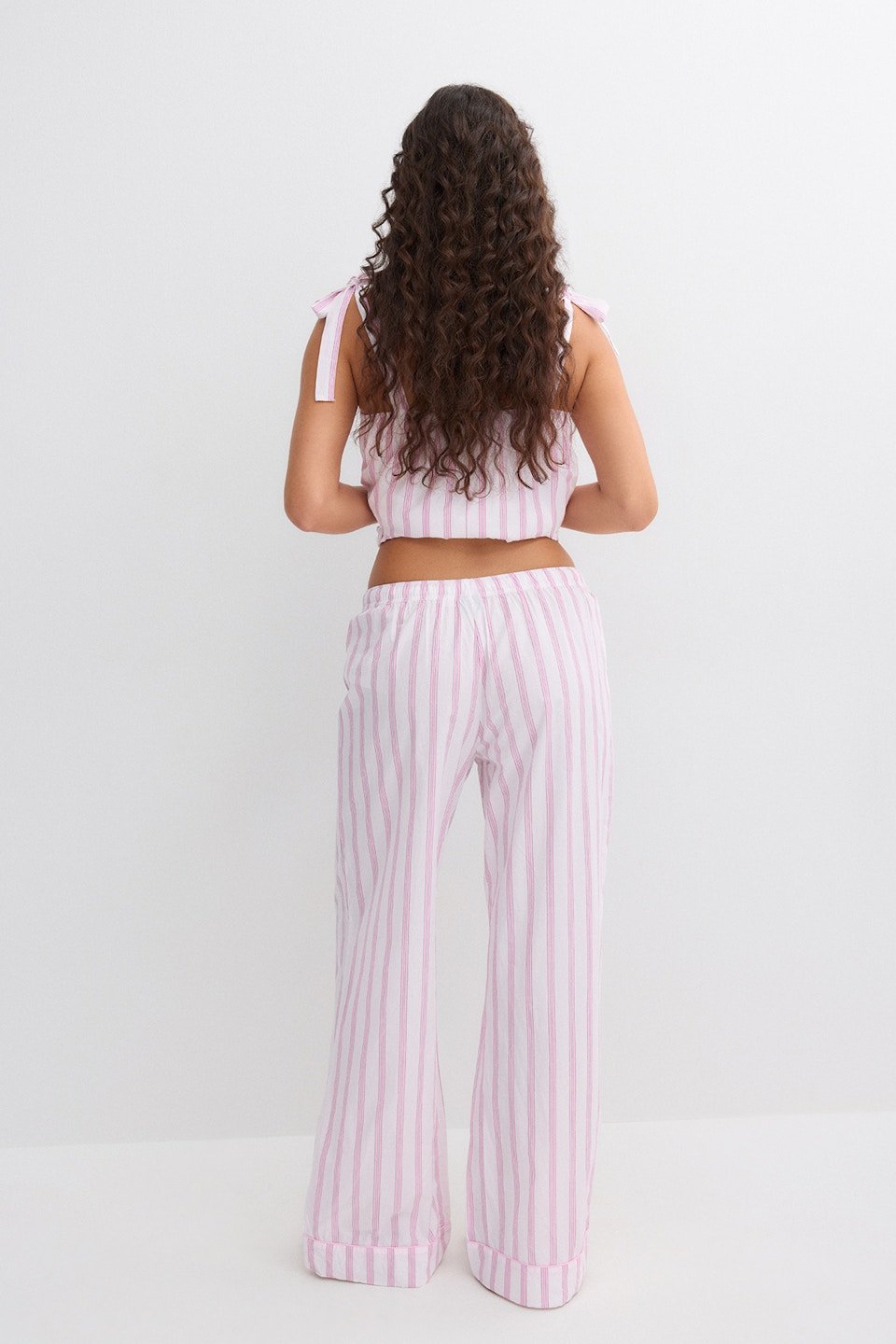 Poplin pyjamas trousers
