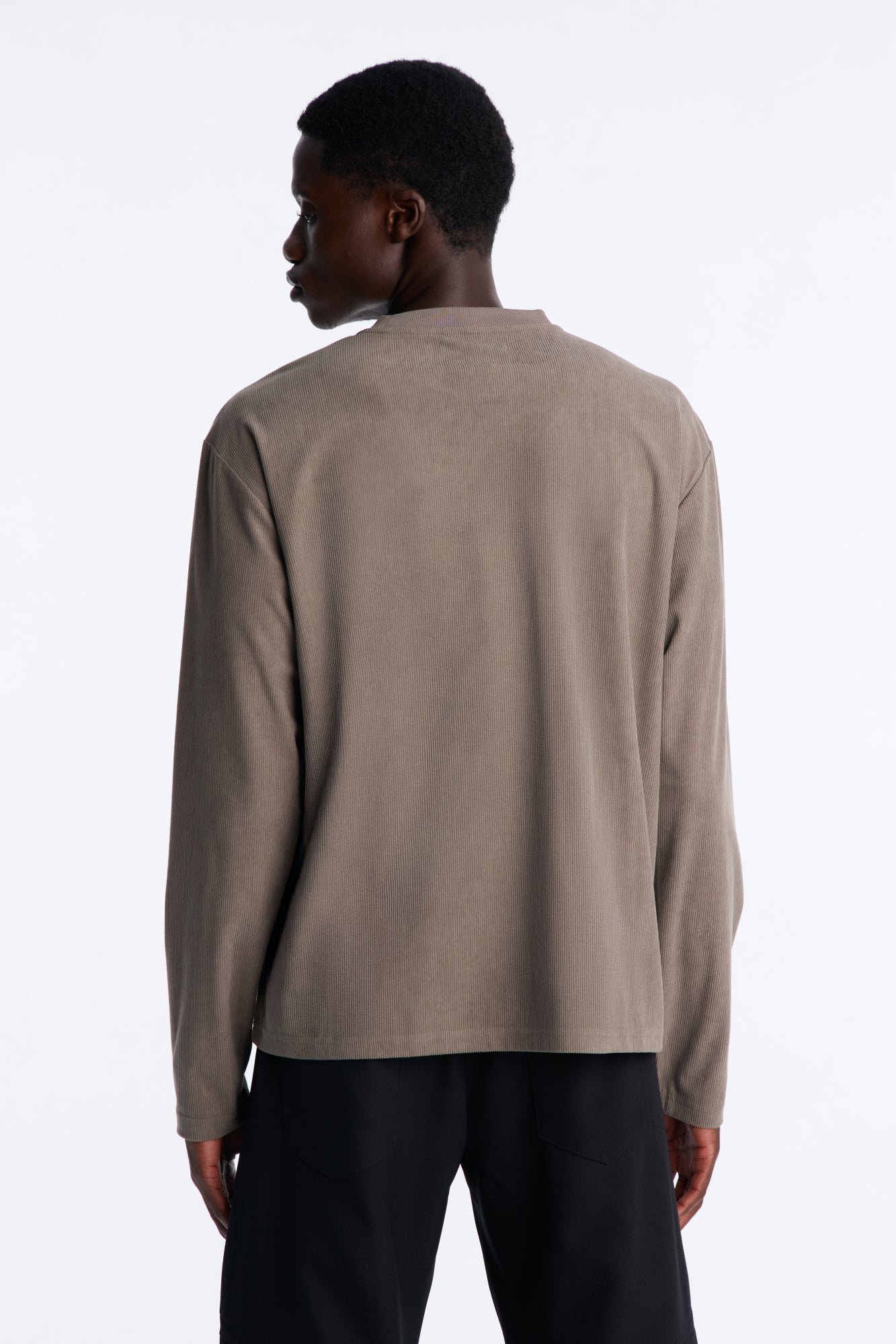 Chemise was3a velours côtelé kmam twal