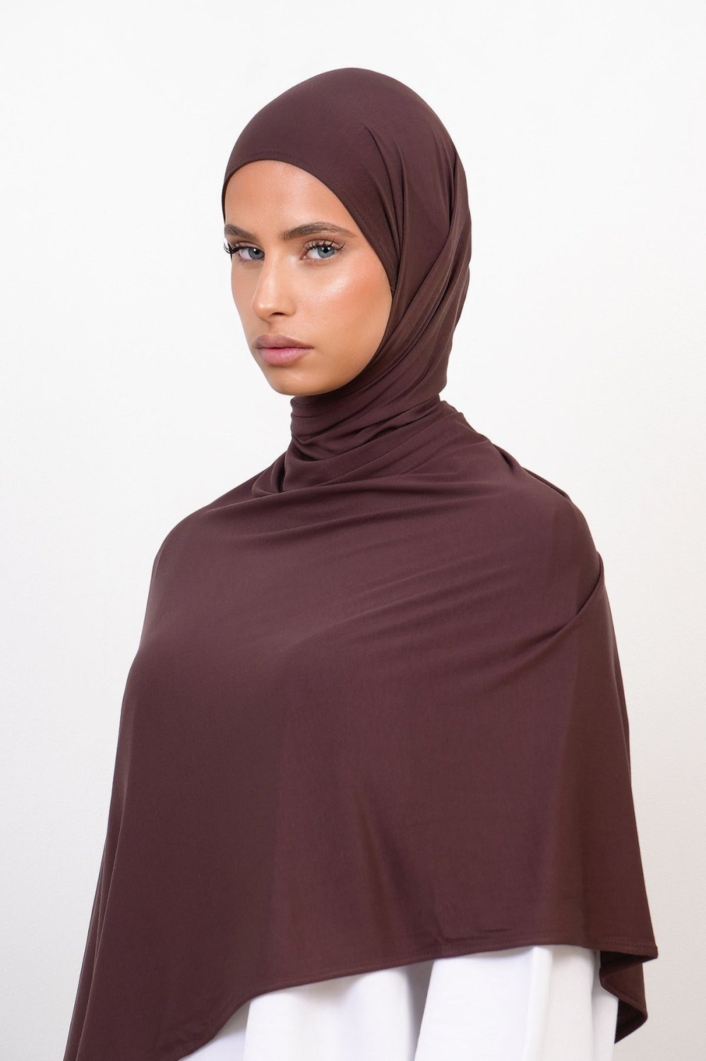Modal hijab - Brown