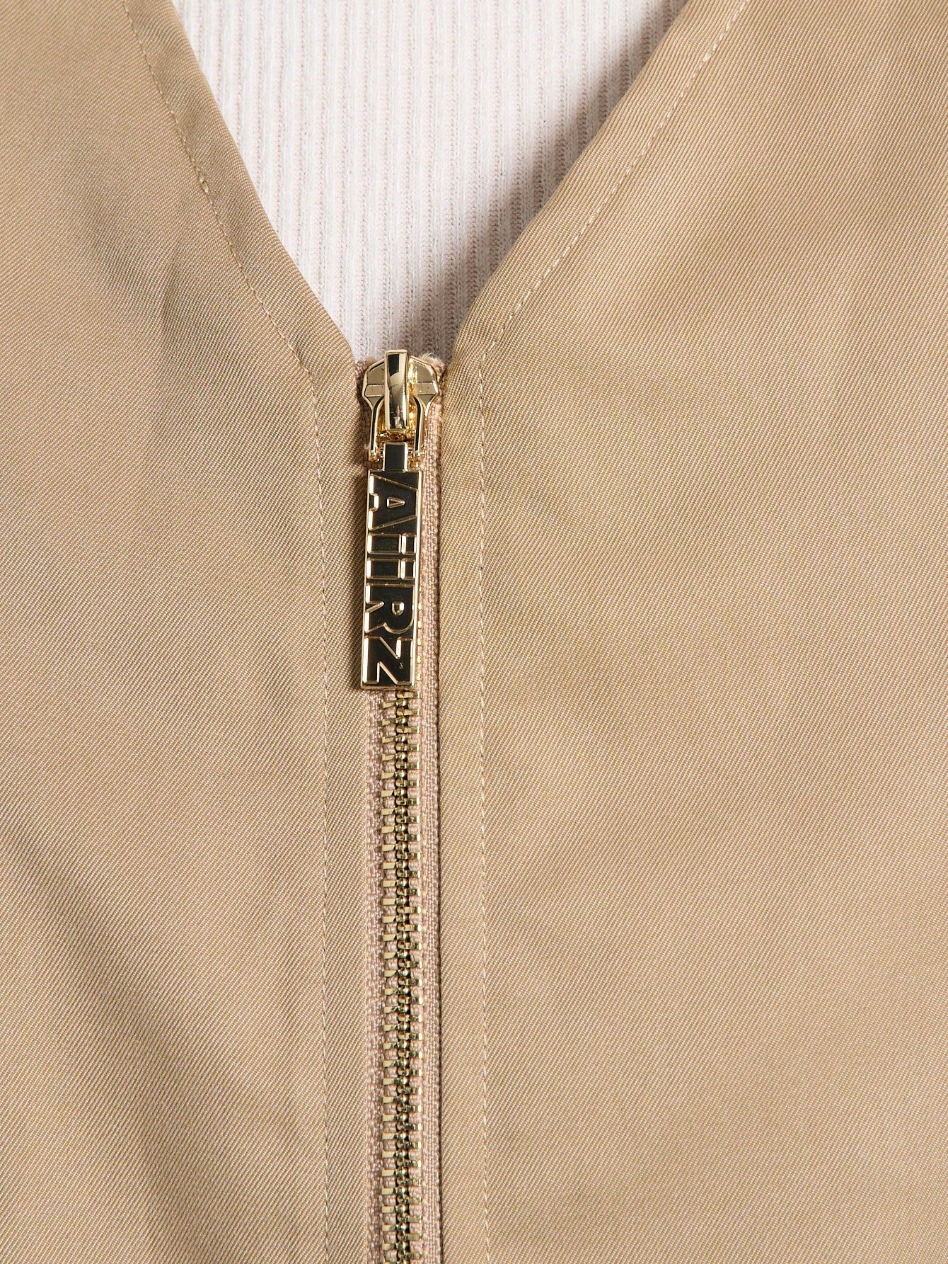 Lightweight quilted zip gilet