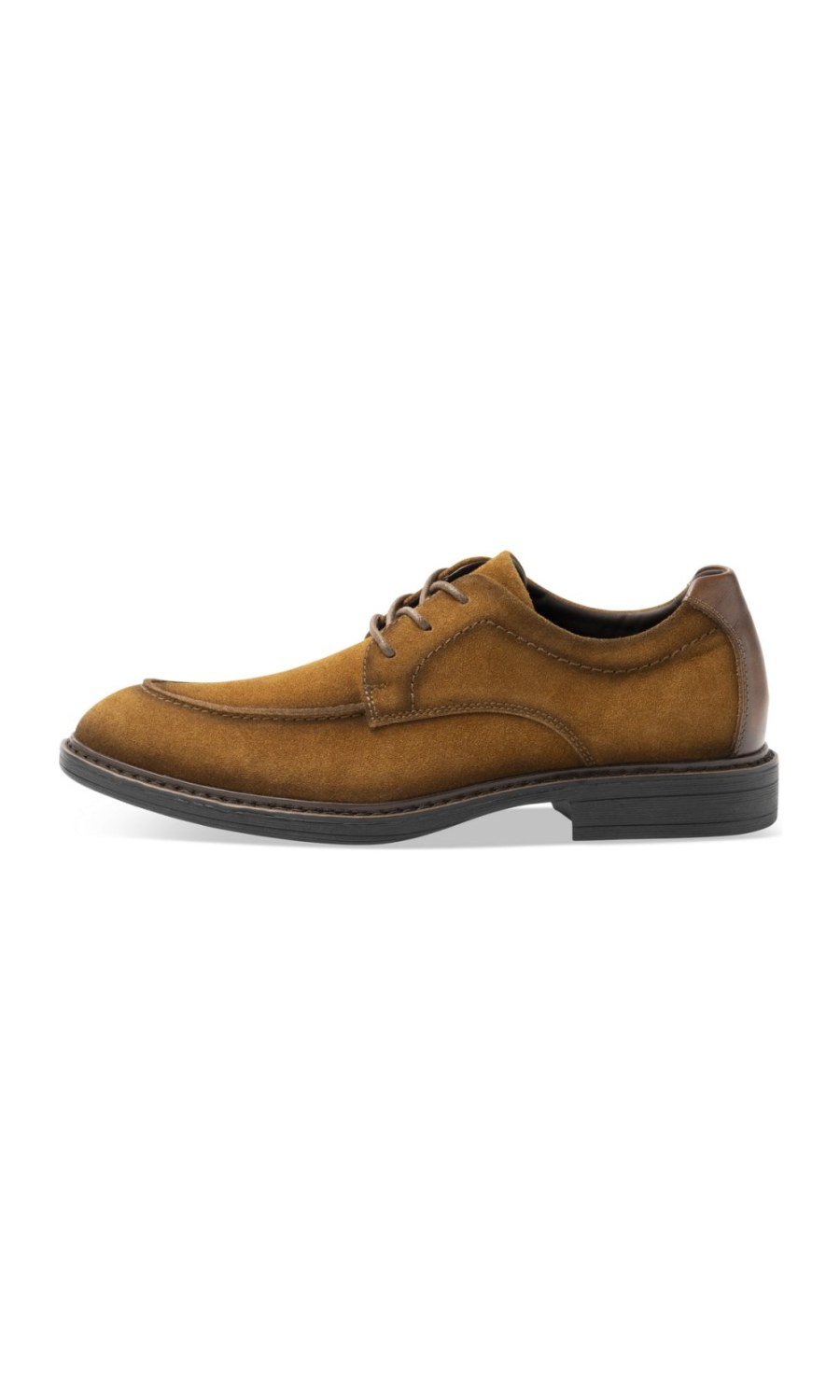 Derbies à plateau talon contrasté camel
