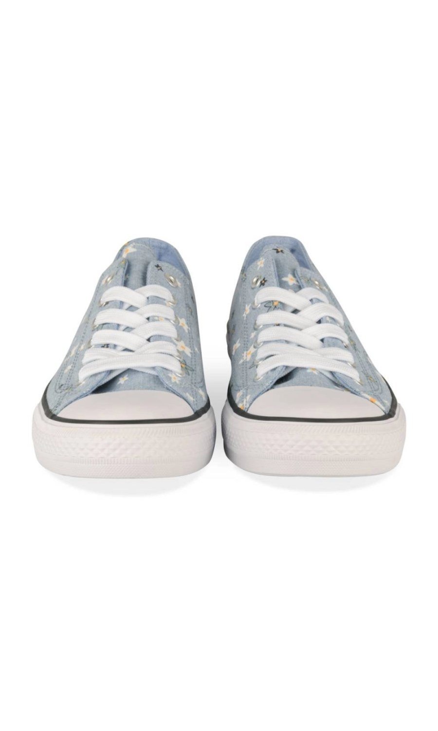 Baskets b toile imprimé njoum zre9