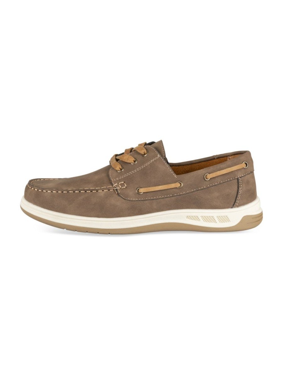 Chaussures bateau b semelle bayda marron