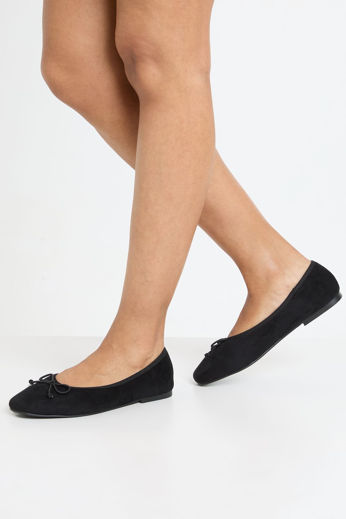 Ballerines b bout mrabba3 w nœud - K7el - Pied large
