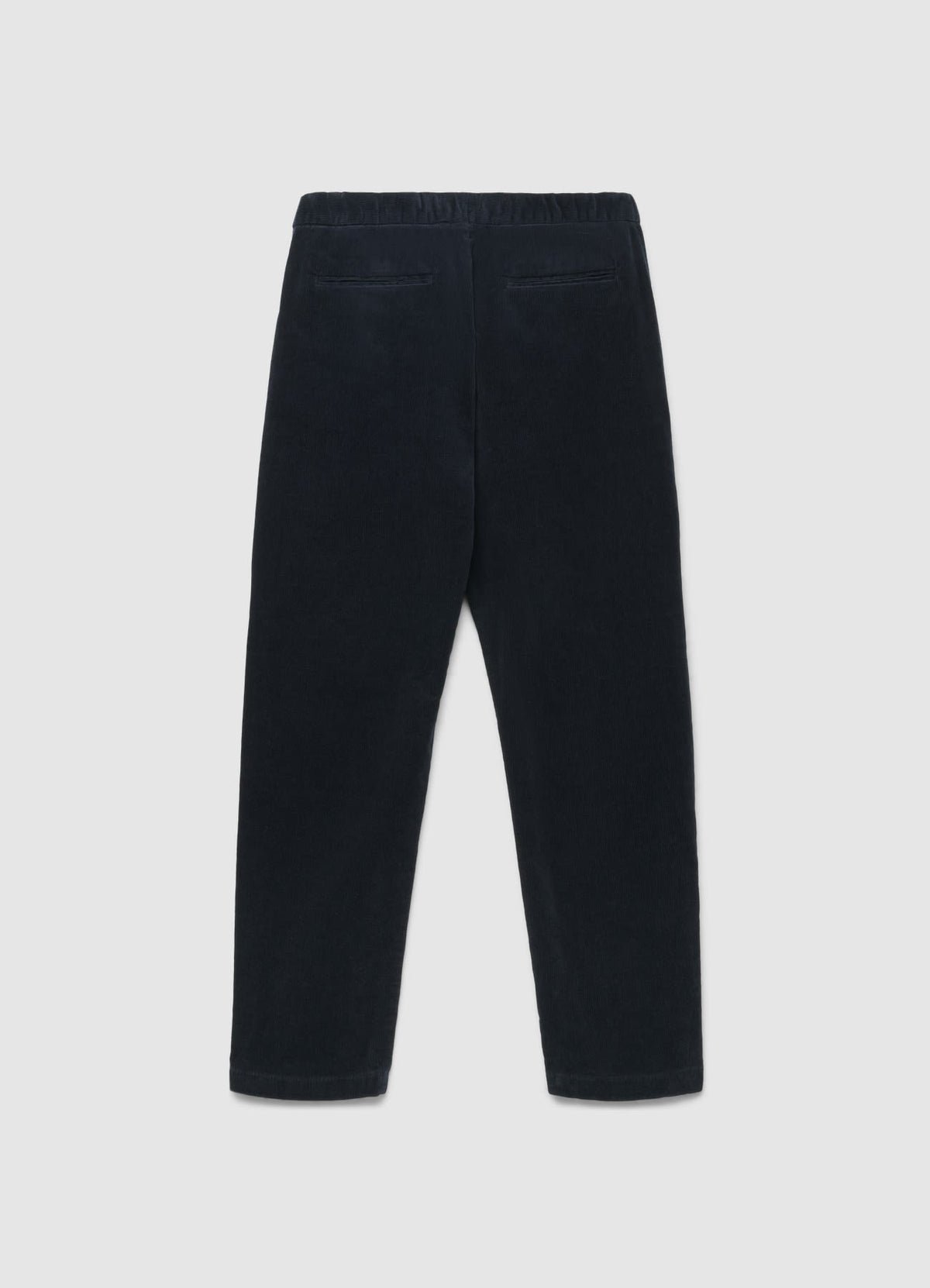 Straight drawstring trousers