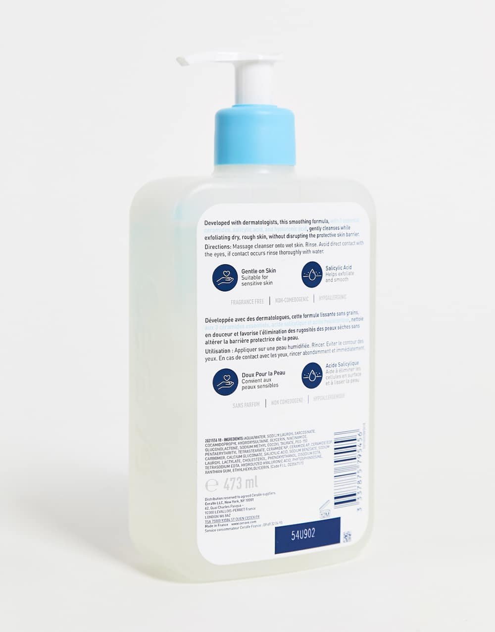 Nettoyant lissant acide salicylique - 473 ml