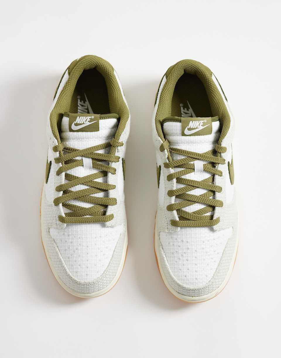 Dunk Low Retro trainers in off-white and khaki