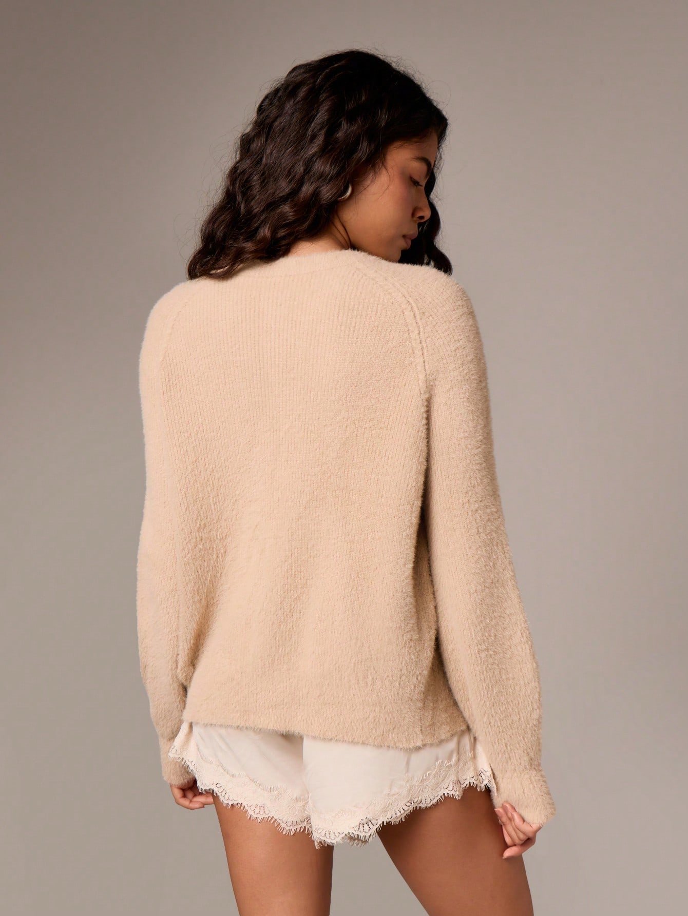 Cardigan tricot moelleux b sdaf