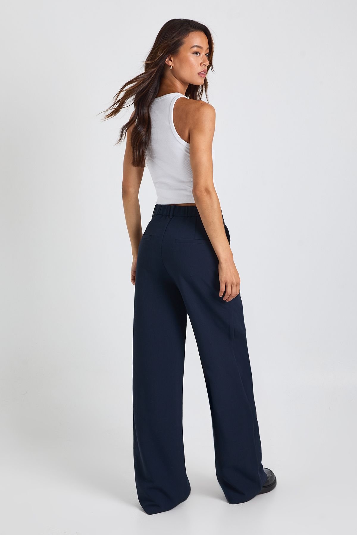 Pantalon Tailleur Essentiel Tall À Jambe Large