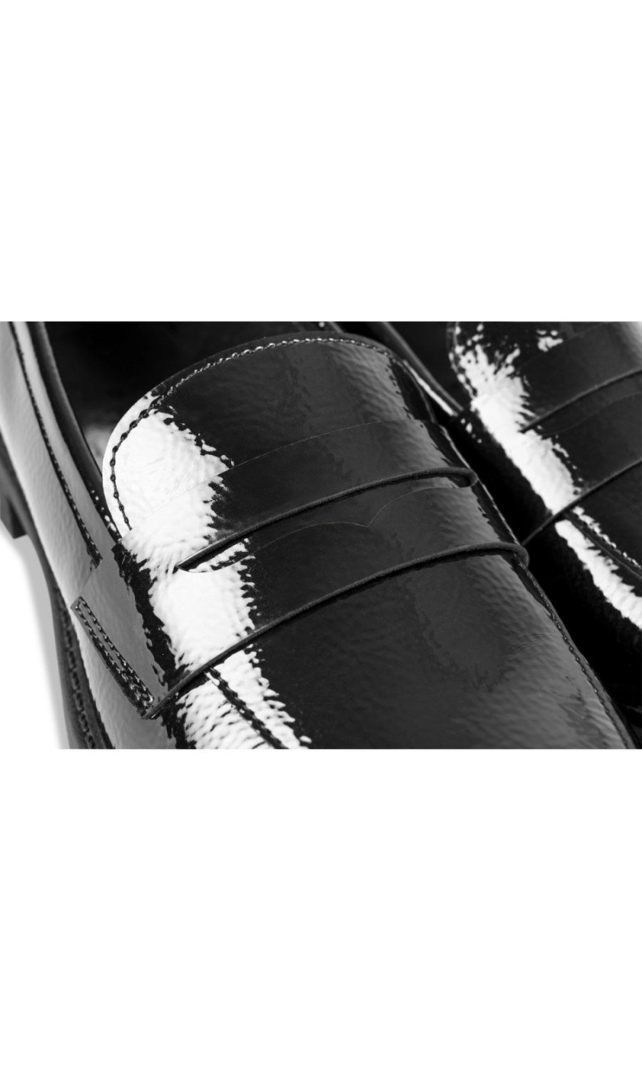 Mocassins vernis m9amech k7lin