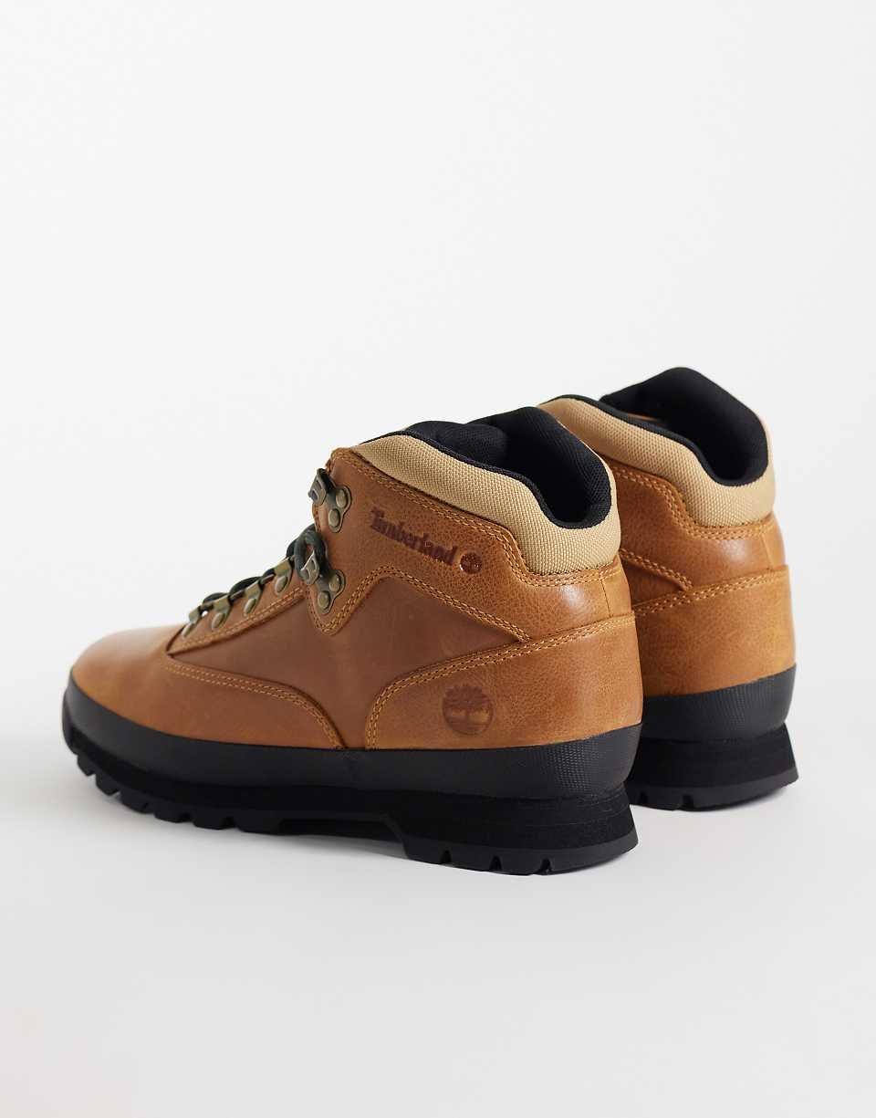 Eurohiker Mid lace-up ankle boots in brown