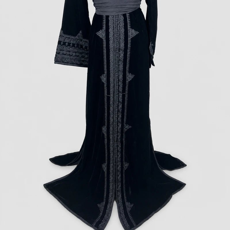 Caftan velours mtarz k7el
