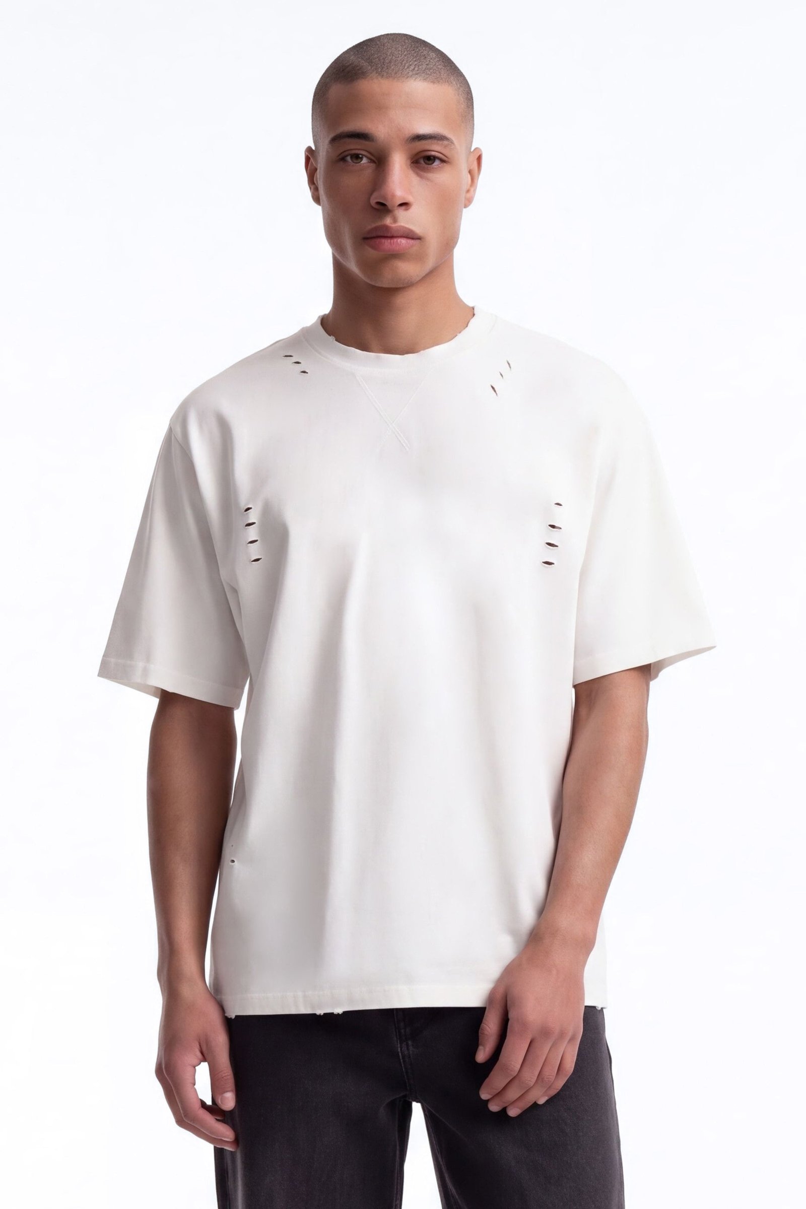 T-shirt usé délavé