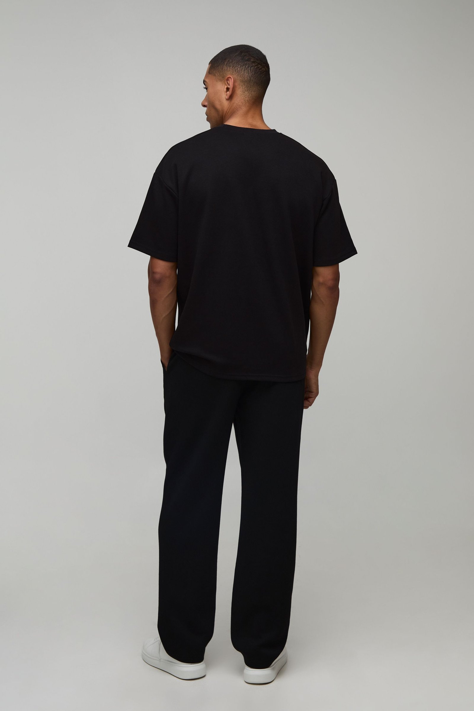 T-shirt oversize premium b tissu interlock
