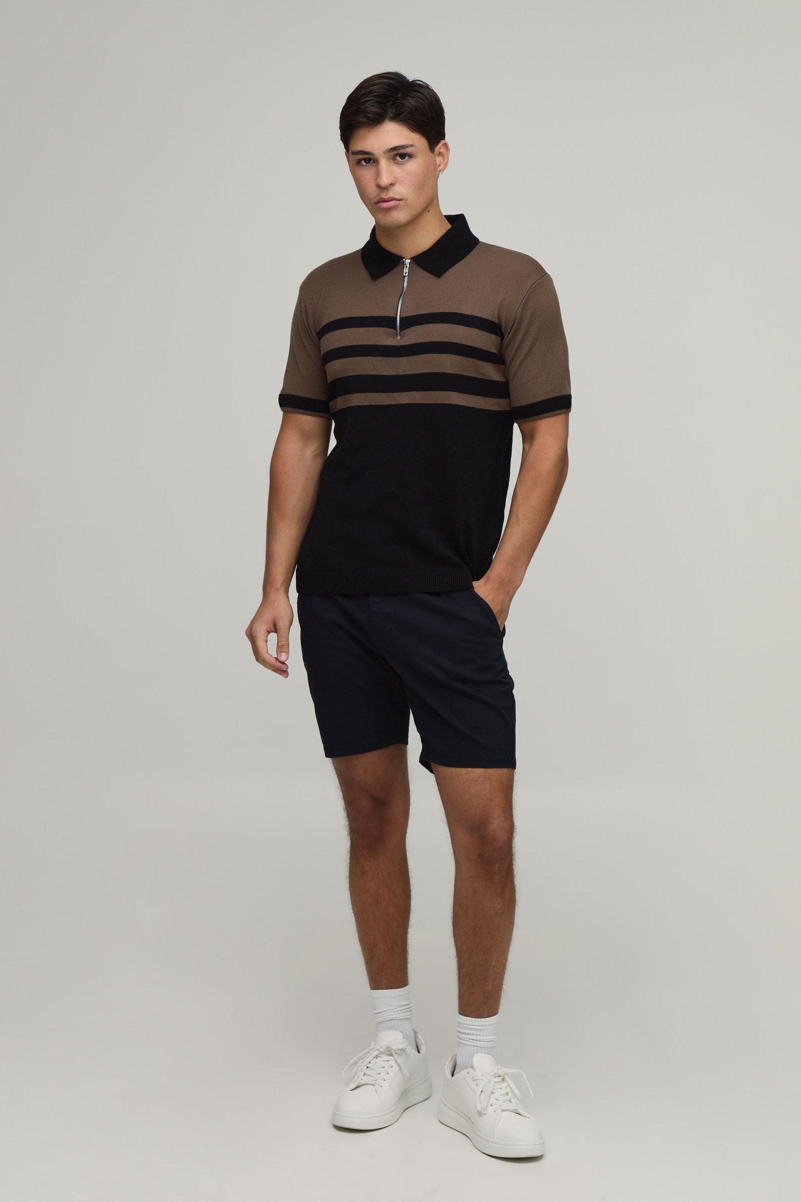 Polo triko mkhettet b zip