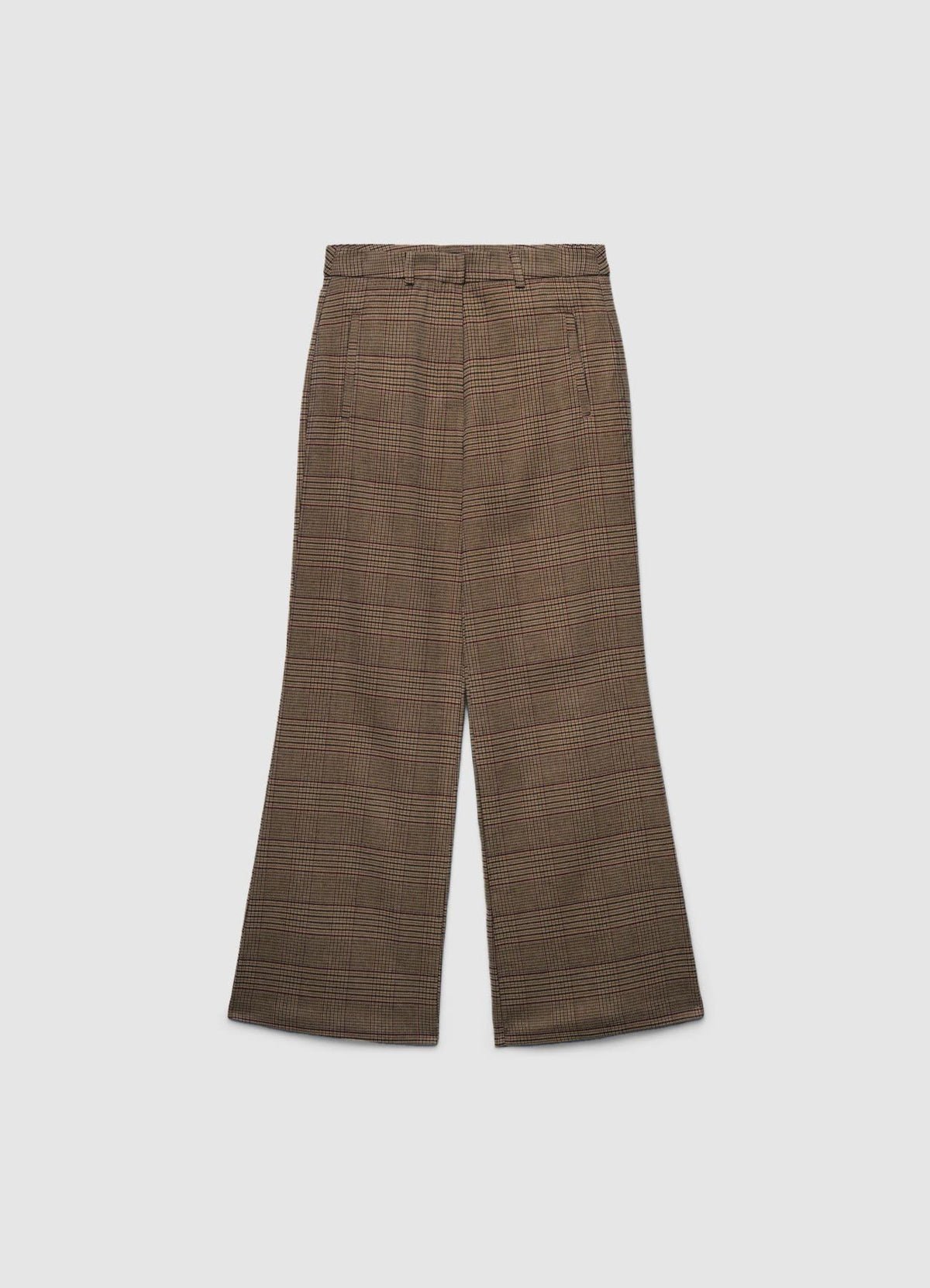 Pantalon palazzo prince de Galles
