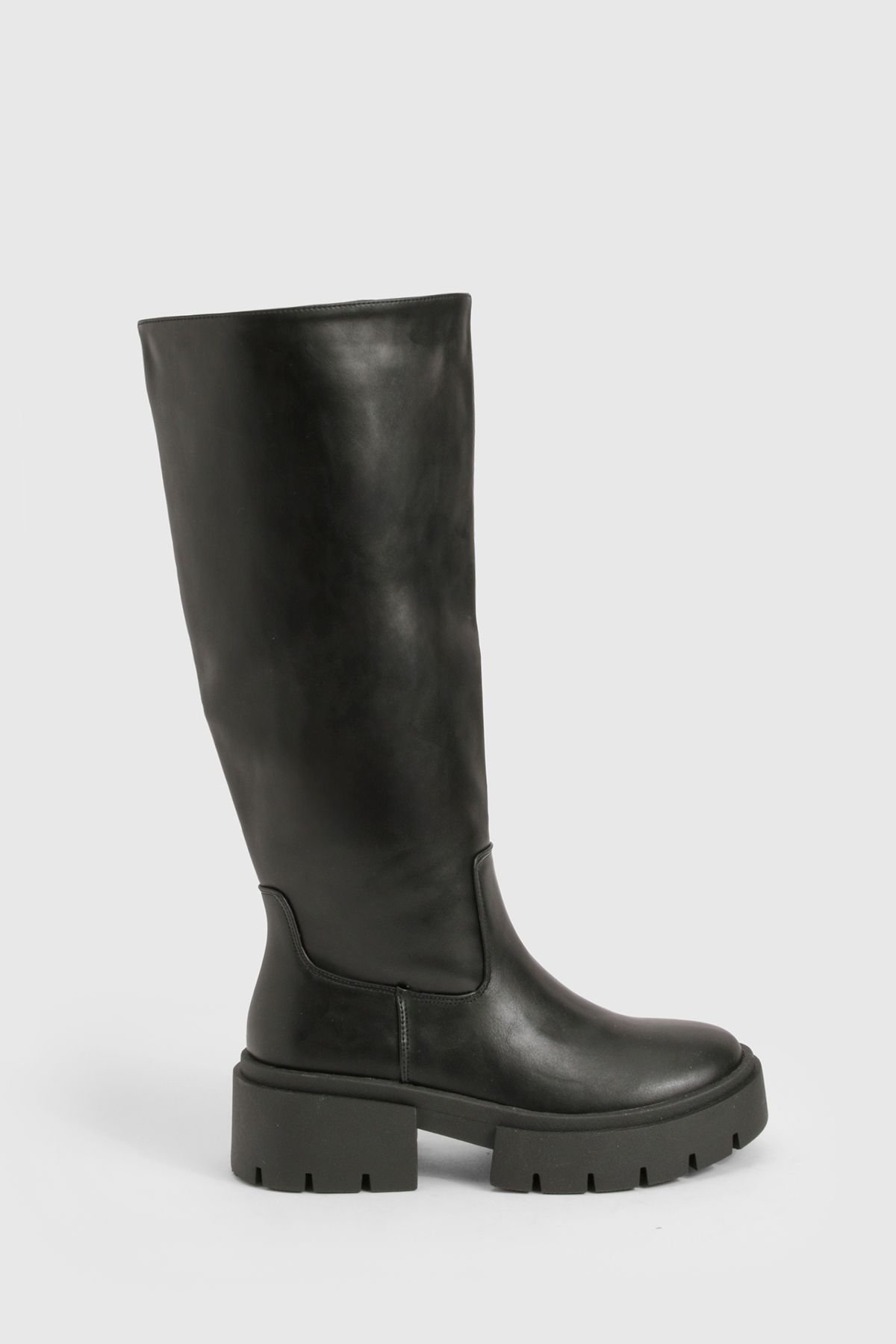 Bottes hautes à semelle épaisse
