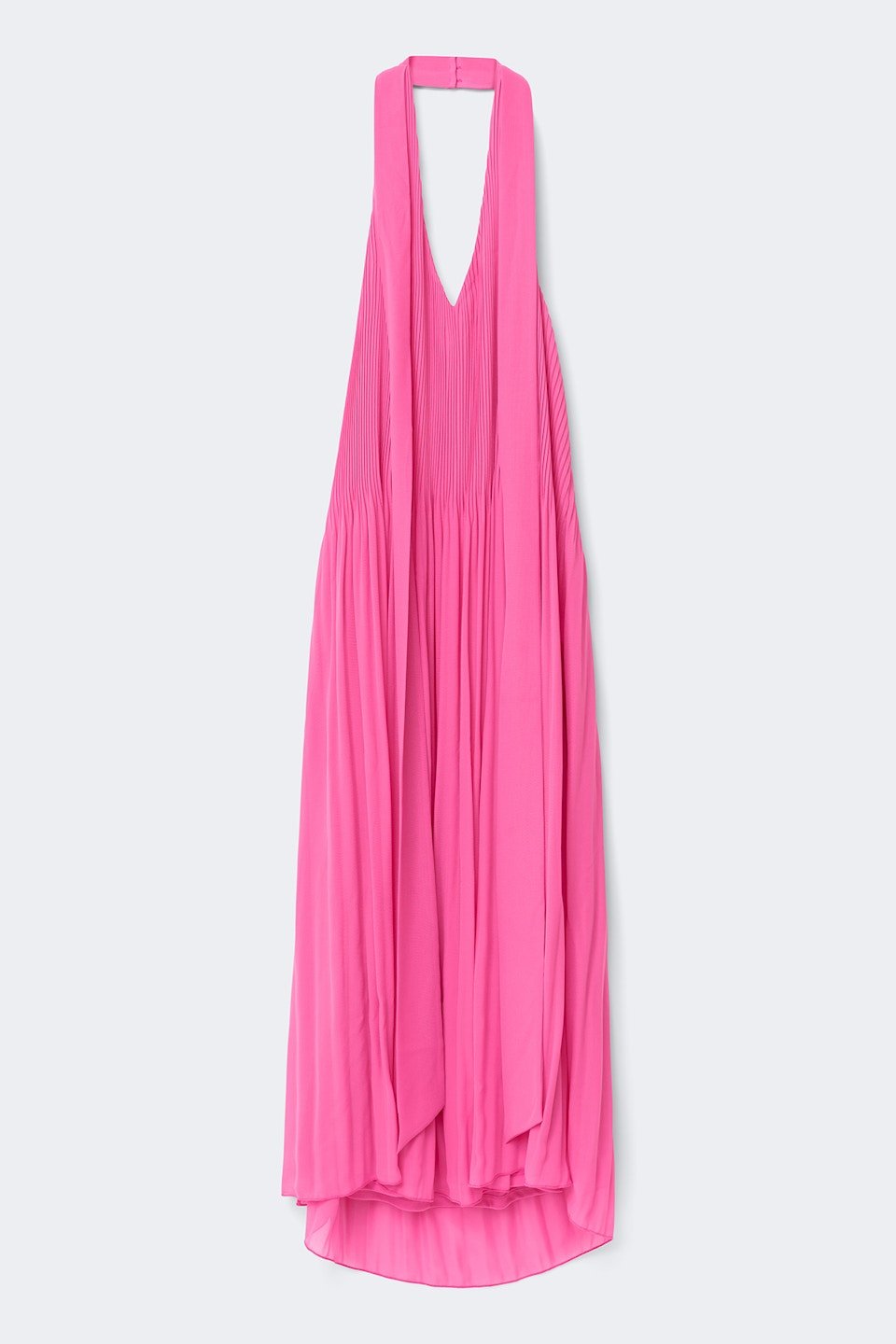 Robe longue plissée ample