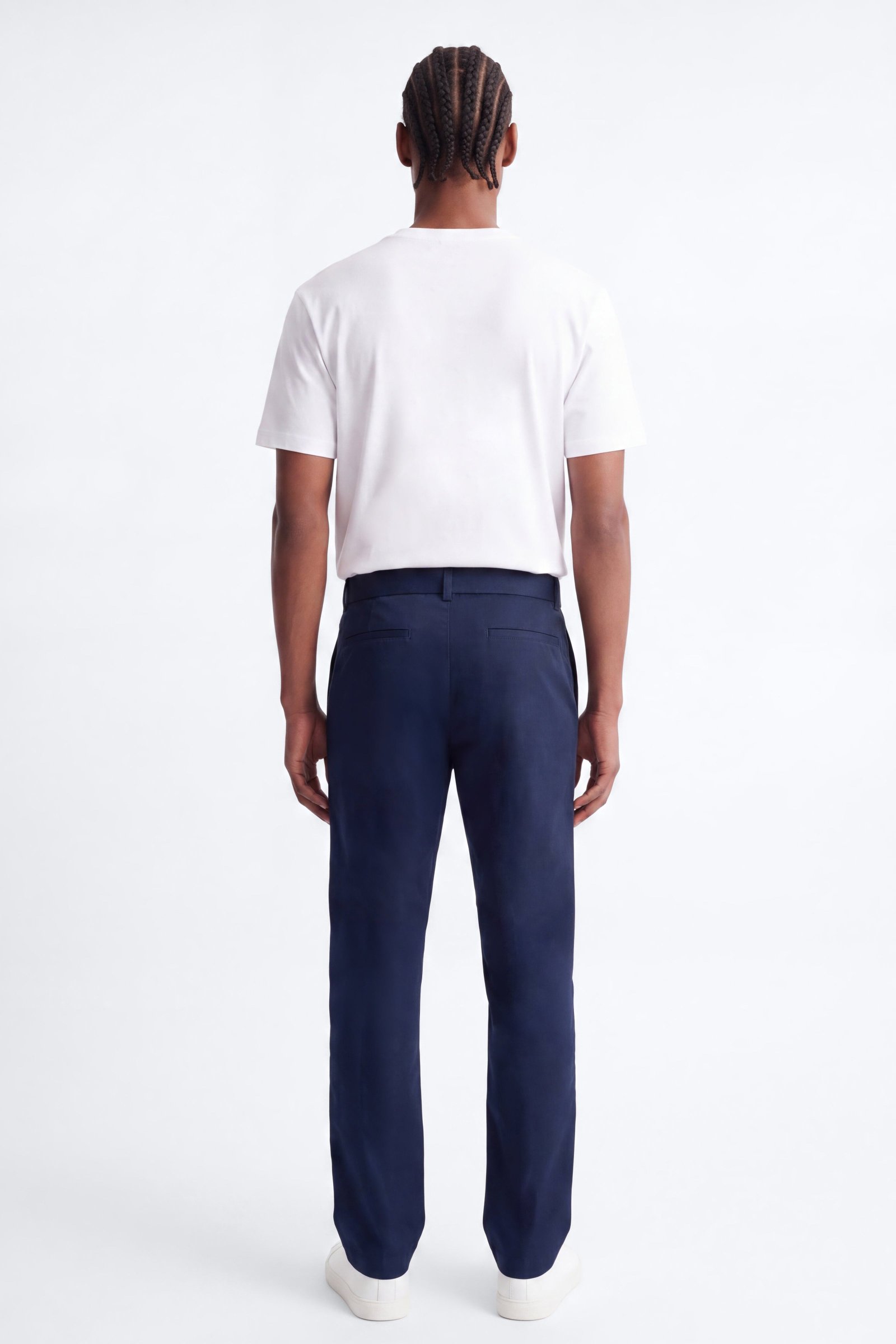 Belted Straight Leg Pant