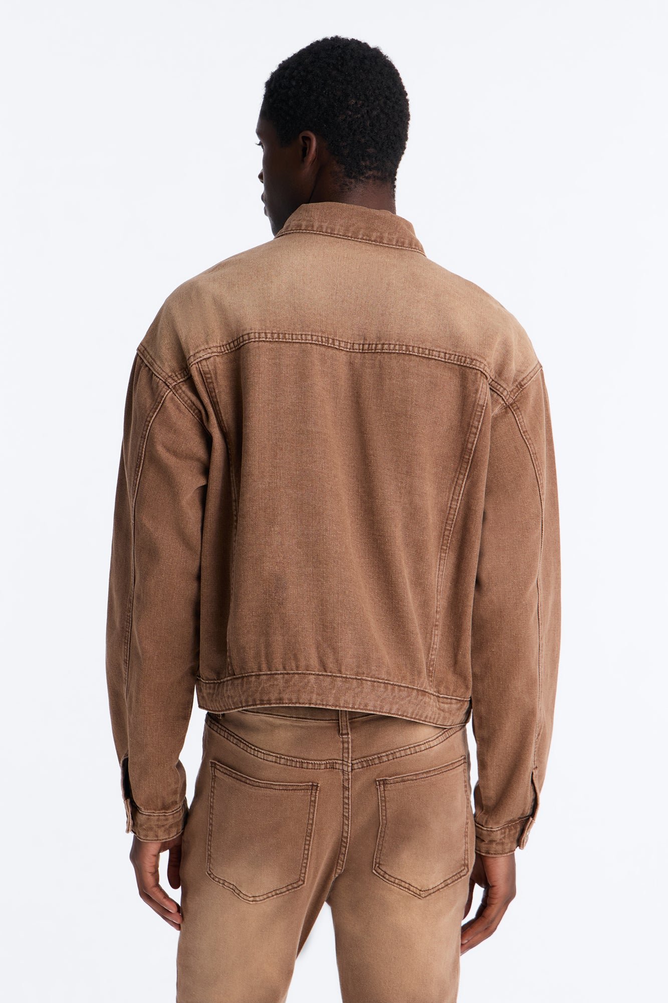 Faded Relaxed Trucker Denim Jacket