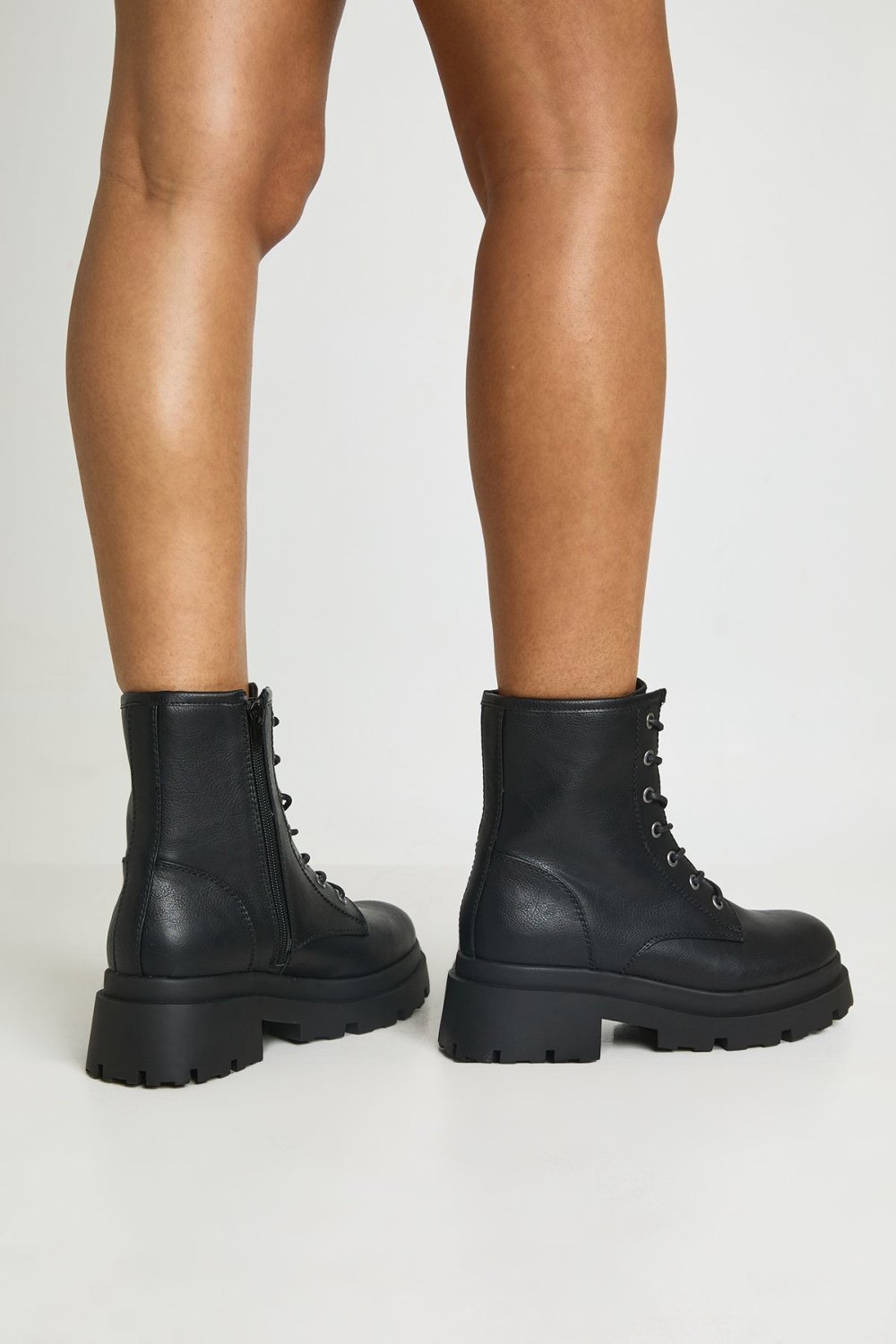 Cleated hiker boots