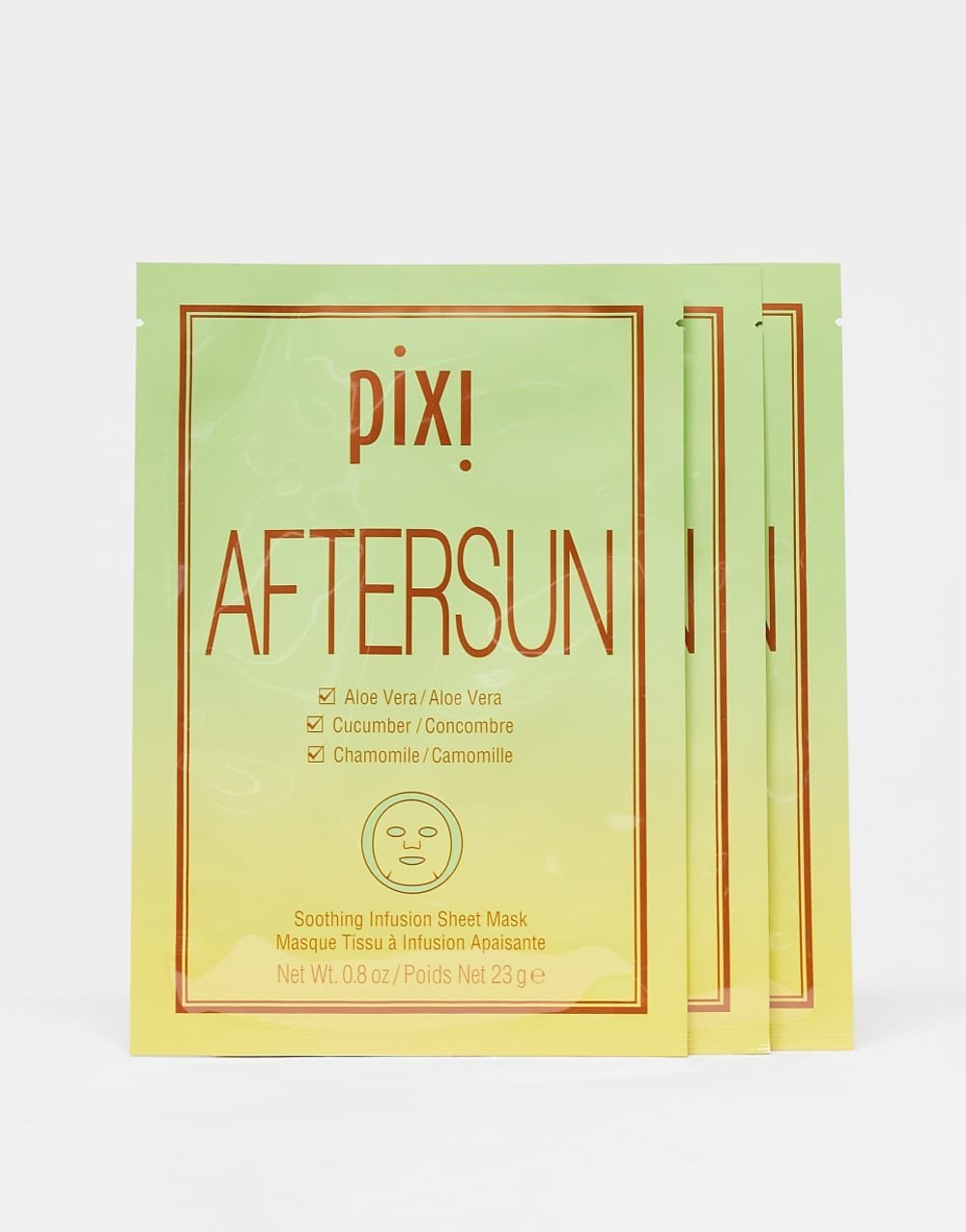 After-sun sheet masks x 3