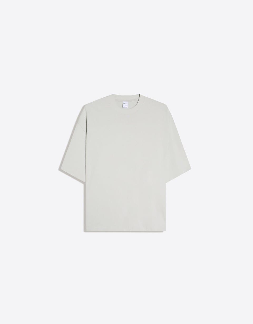 T-shirt ghlid oversize coupe carrée - Beige