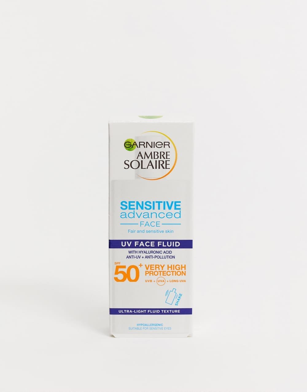 Fluide visage ultra léger peau sensible SPF 50 - 40 ml