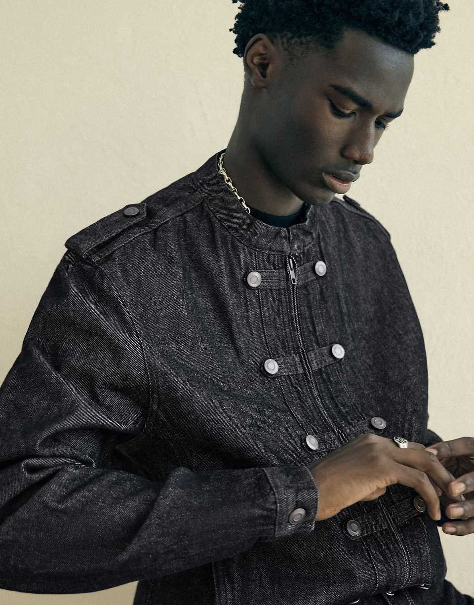 Chemise jean b boutouna - Zerqa