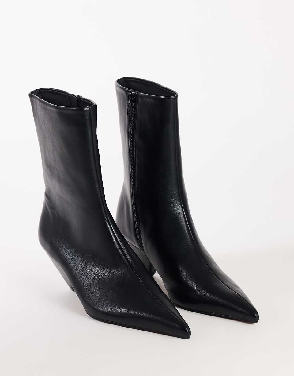 Kiki bottines b talon cône, lon k7al