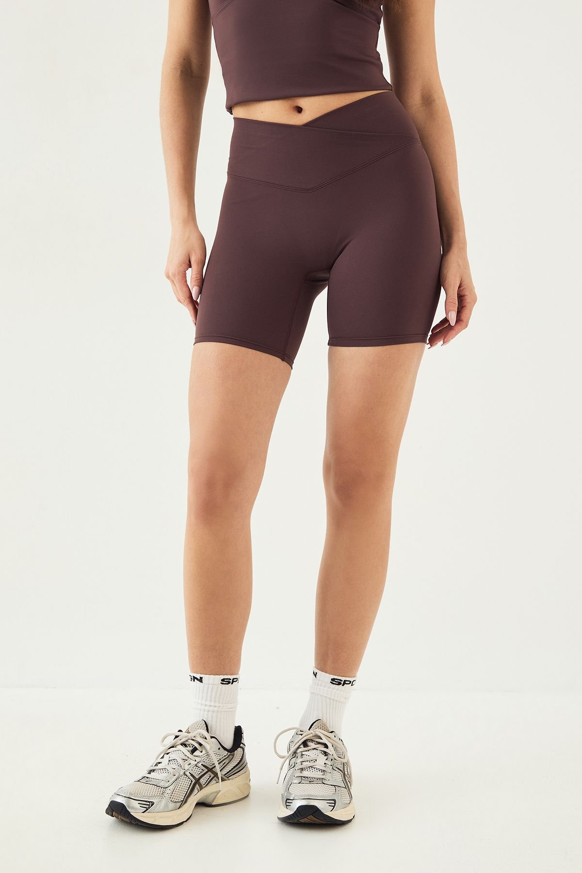 Short cycliste b ceinture mkrwsa