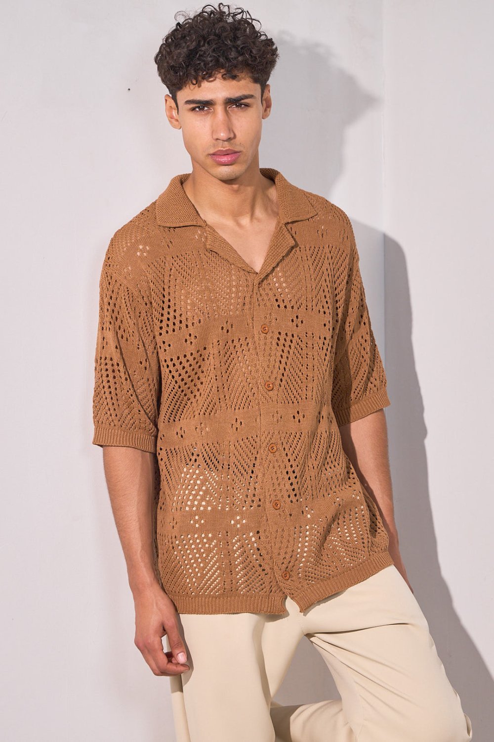 Chemise b maille kmam 9sar 9ehwi