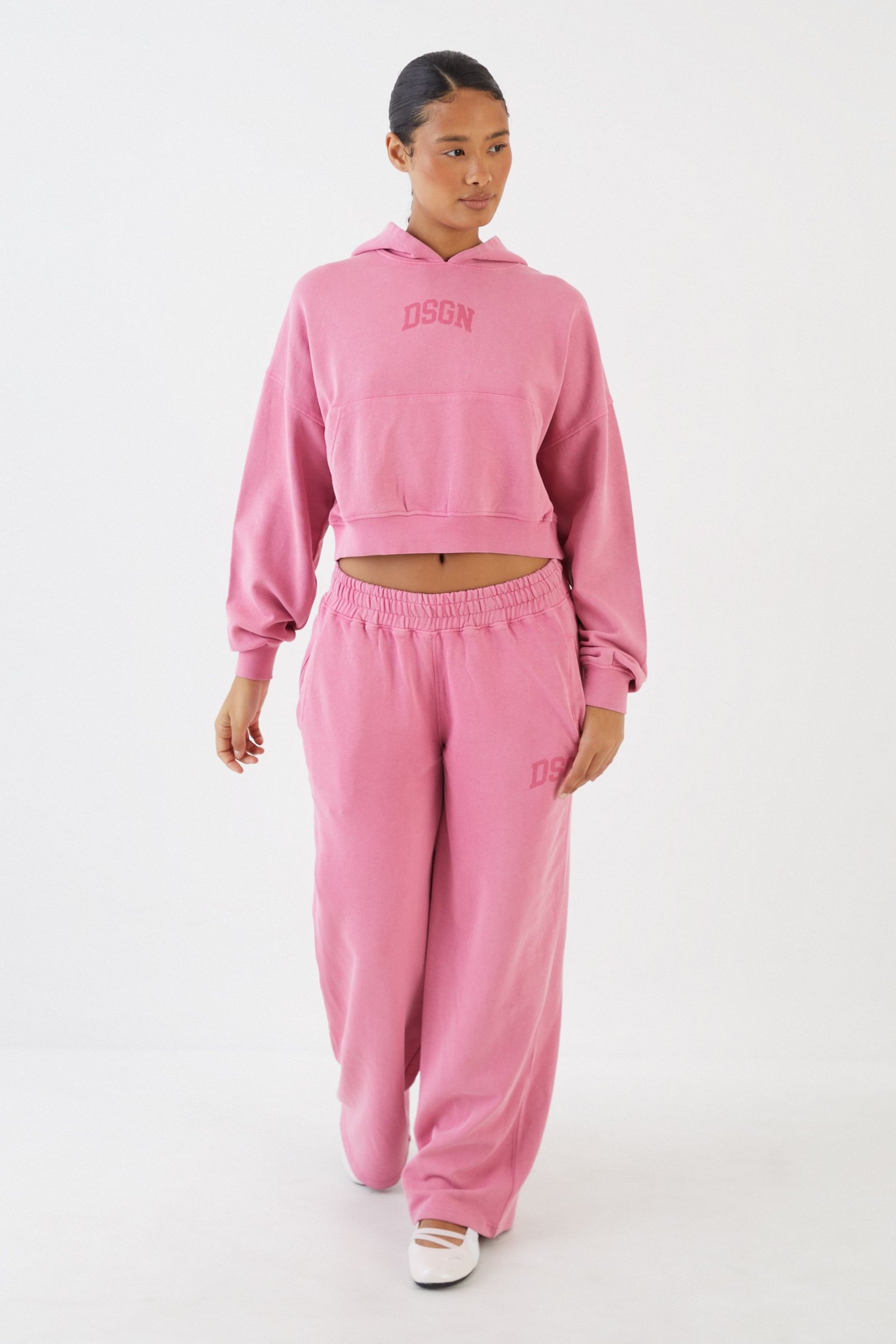 Jogging dsgn studio en coton 100% teinture overdyed