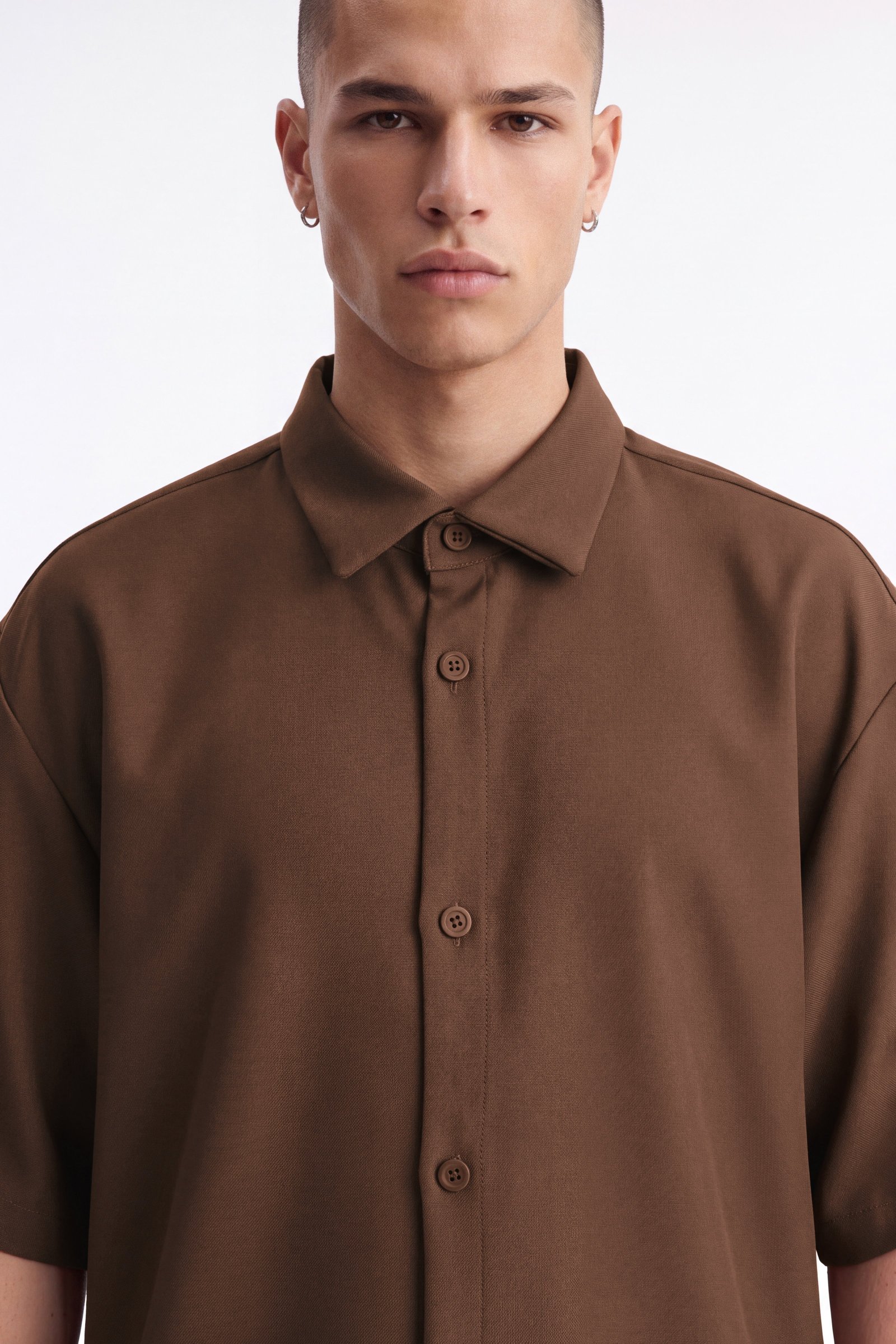 Chemise wasa3 twill b kmam 9sar