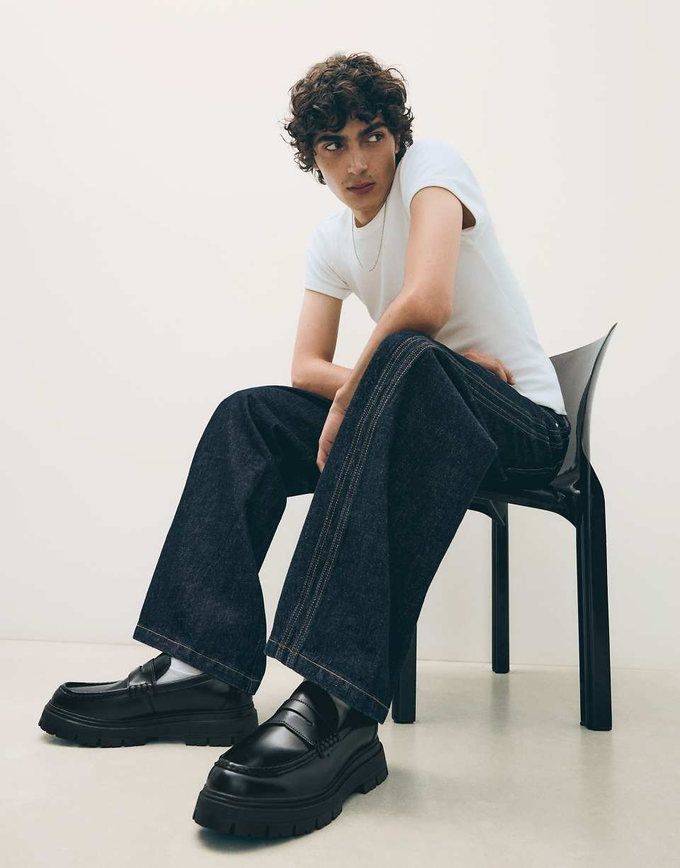 Penny loafers - Black